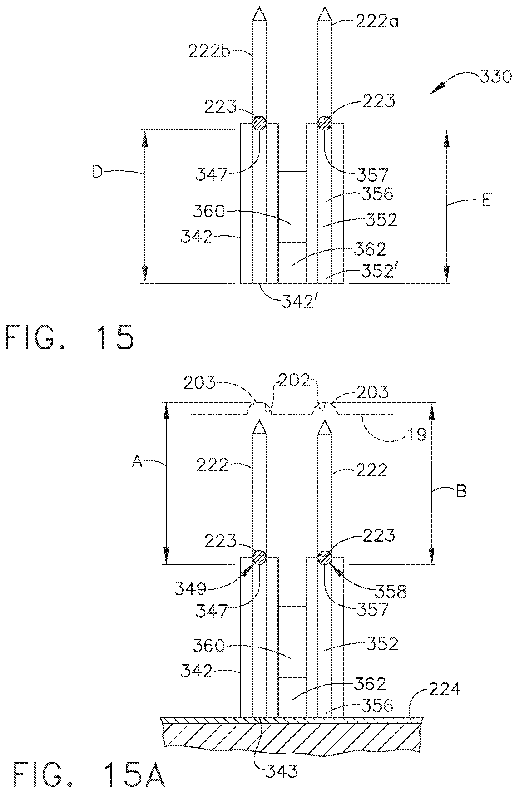 Patent US11771425 Figure 11 – Stapling assembly for forming staples to different formed heights