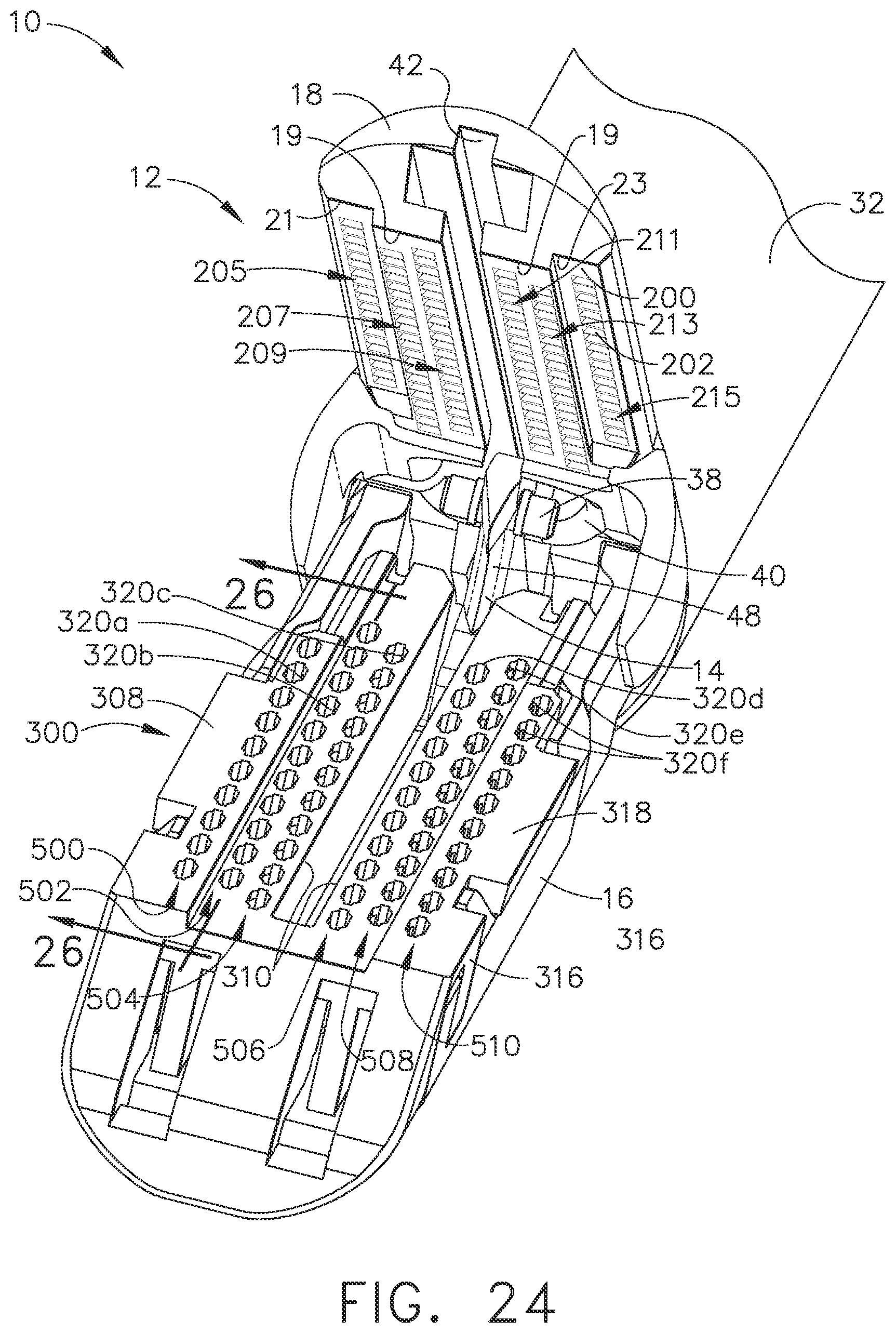 Patent US11771425 Figure 18 – Stapling assembly for forming staples to different formed heights