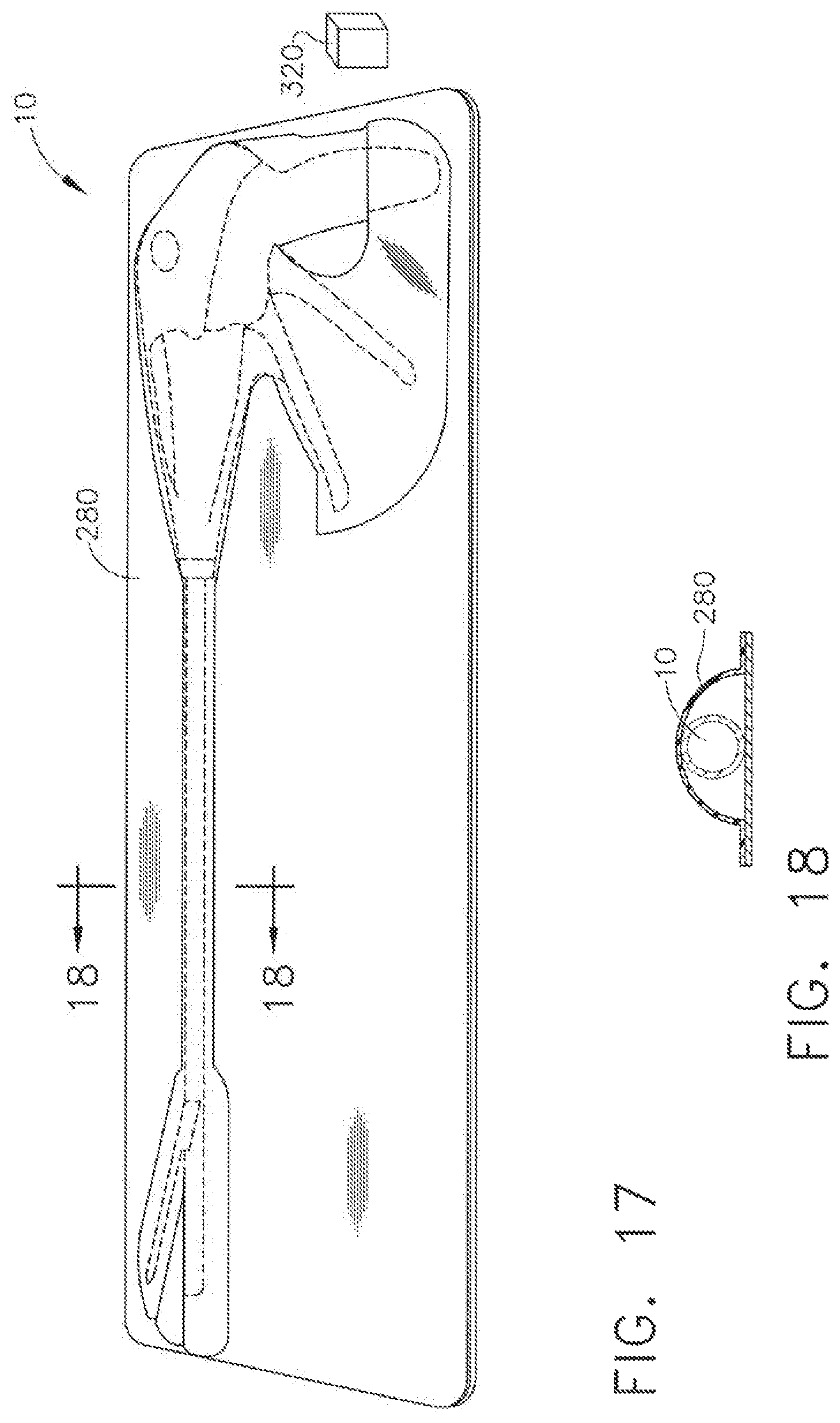 Patent US11771426 Figure 17 – Surgical instrument with wireless communication