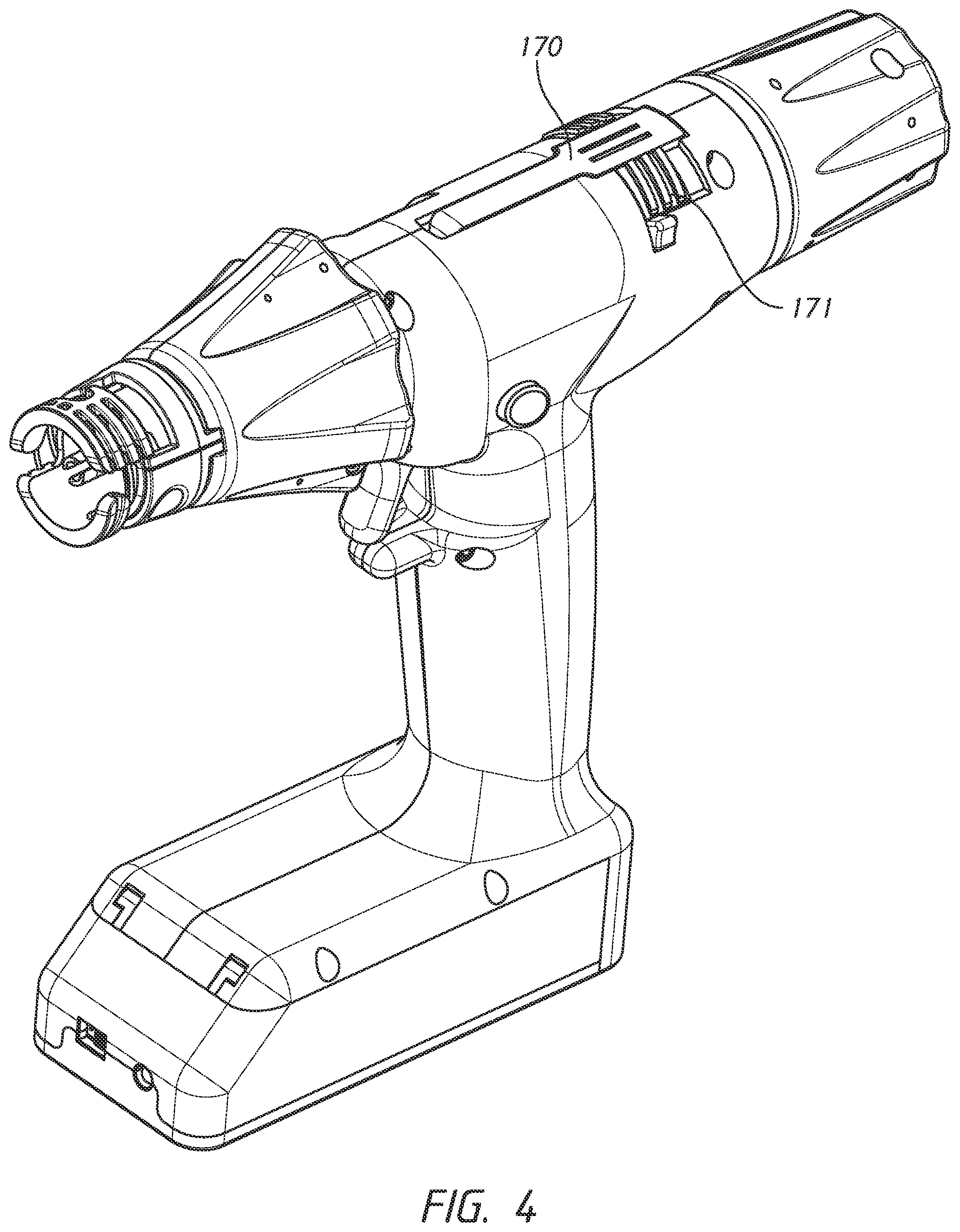 Patent US11771428 Figure 4 – Actuation shaft retention mechanism for surgical stapler