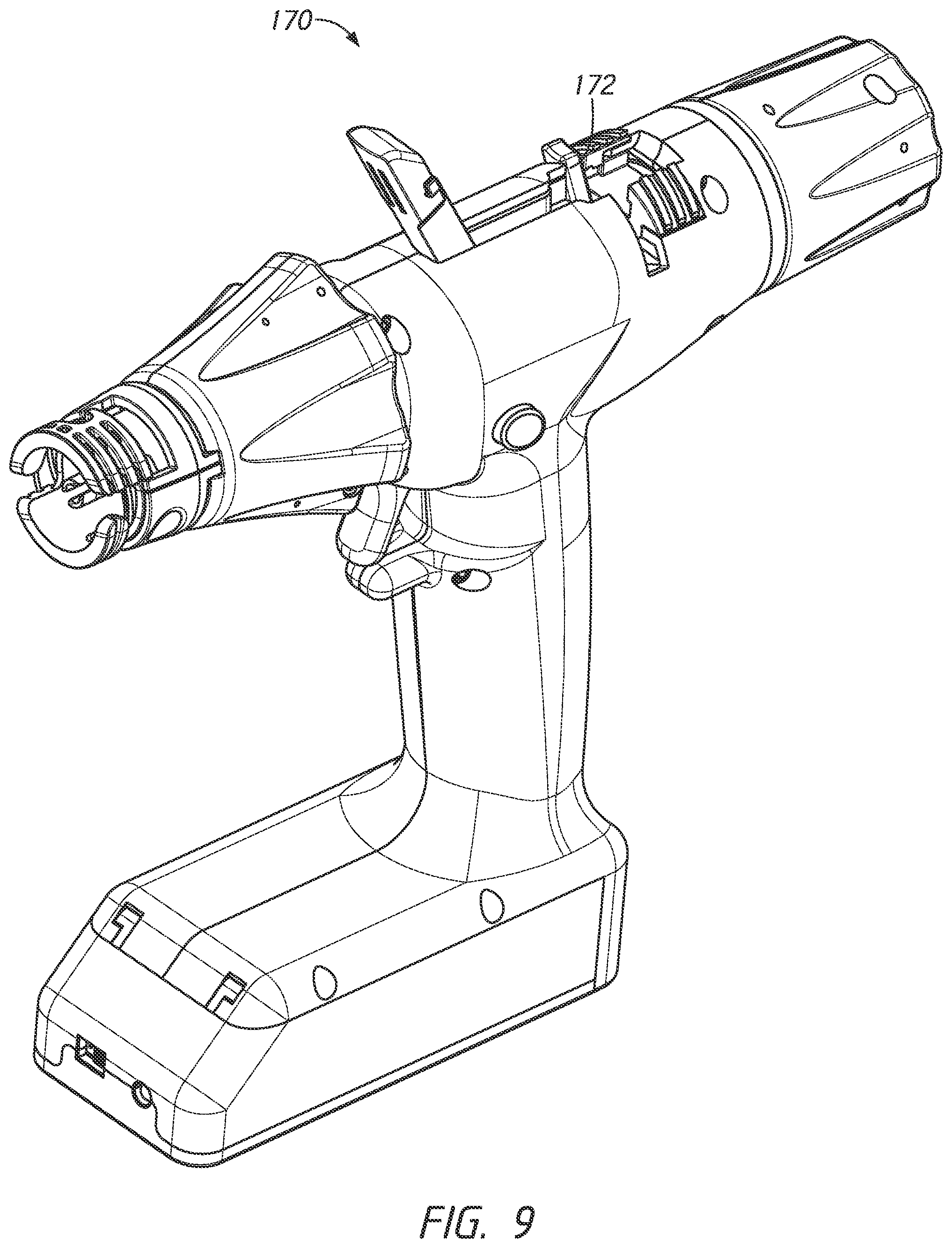 Patent US11771428 Figure 9 – Actuation shaft retention mechanism for surgical stapler