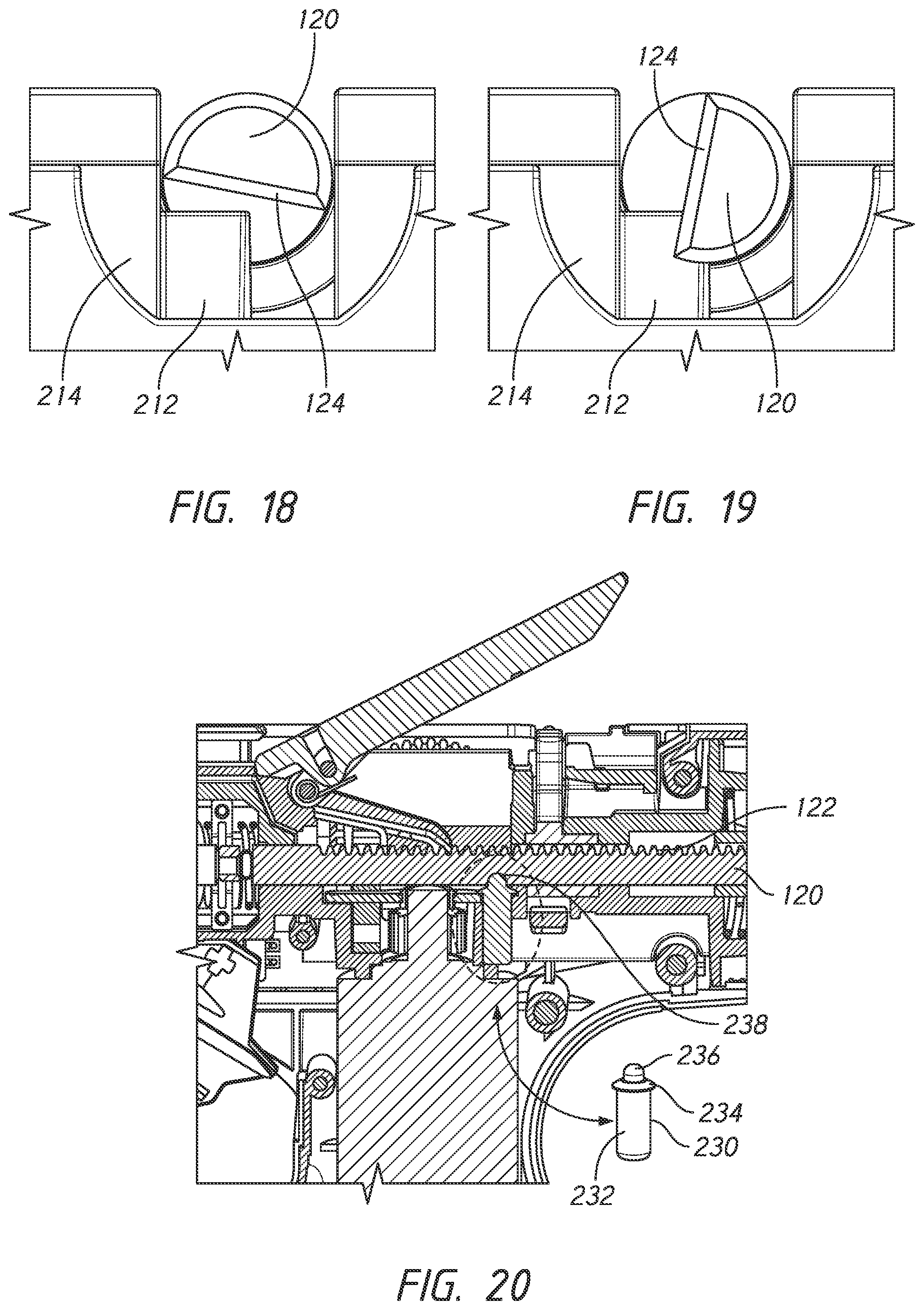 Patent US11771428 Figure 17 – Actuation shaft retention mechanism for surgical stapler