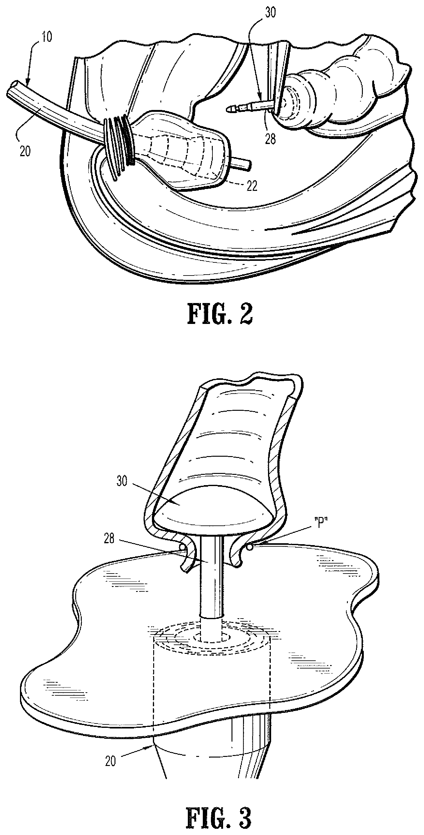Patent US11771430 Figure 2 – Stapler and staple line reinforcement material