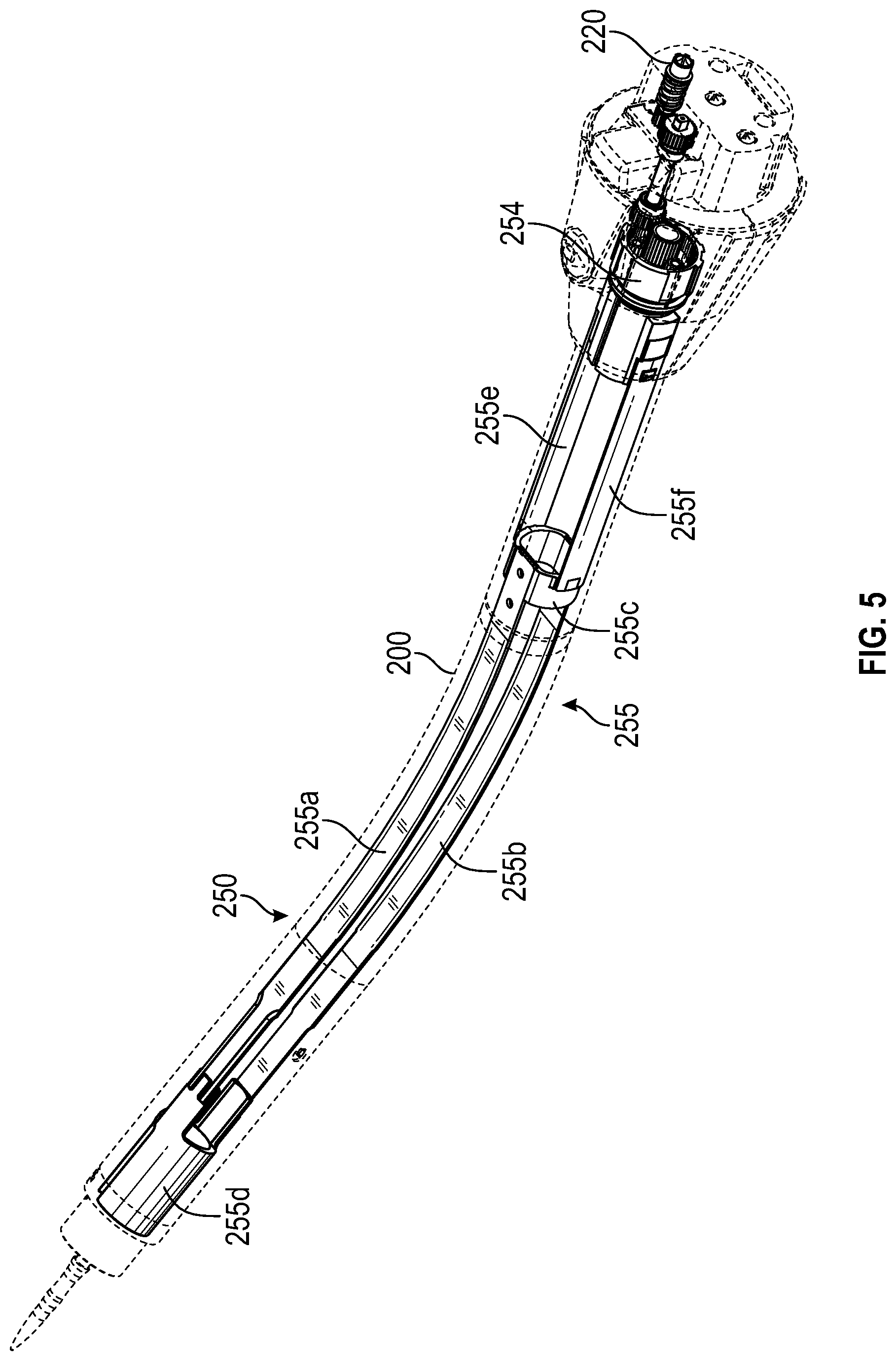 Patent US11771432 Figure 5 – Stapling and cutting to default values in the event of strain gauge data integrity loss