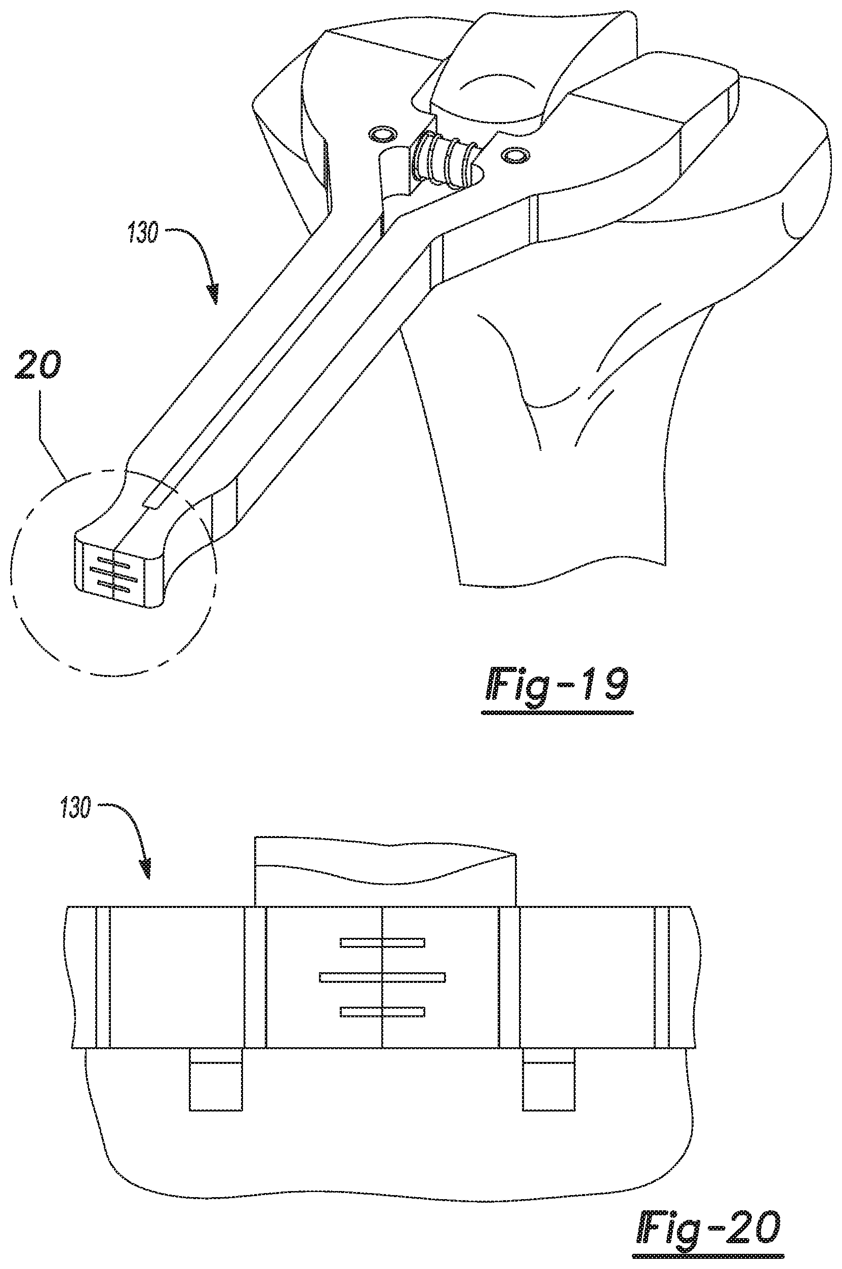 Patent US11771442 Figure 10 – Bi-cruciate knee system