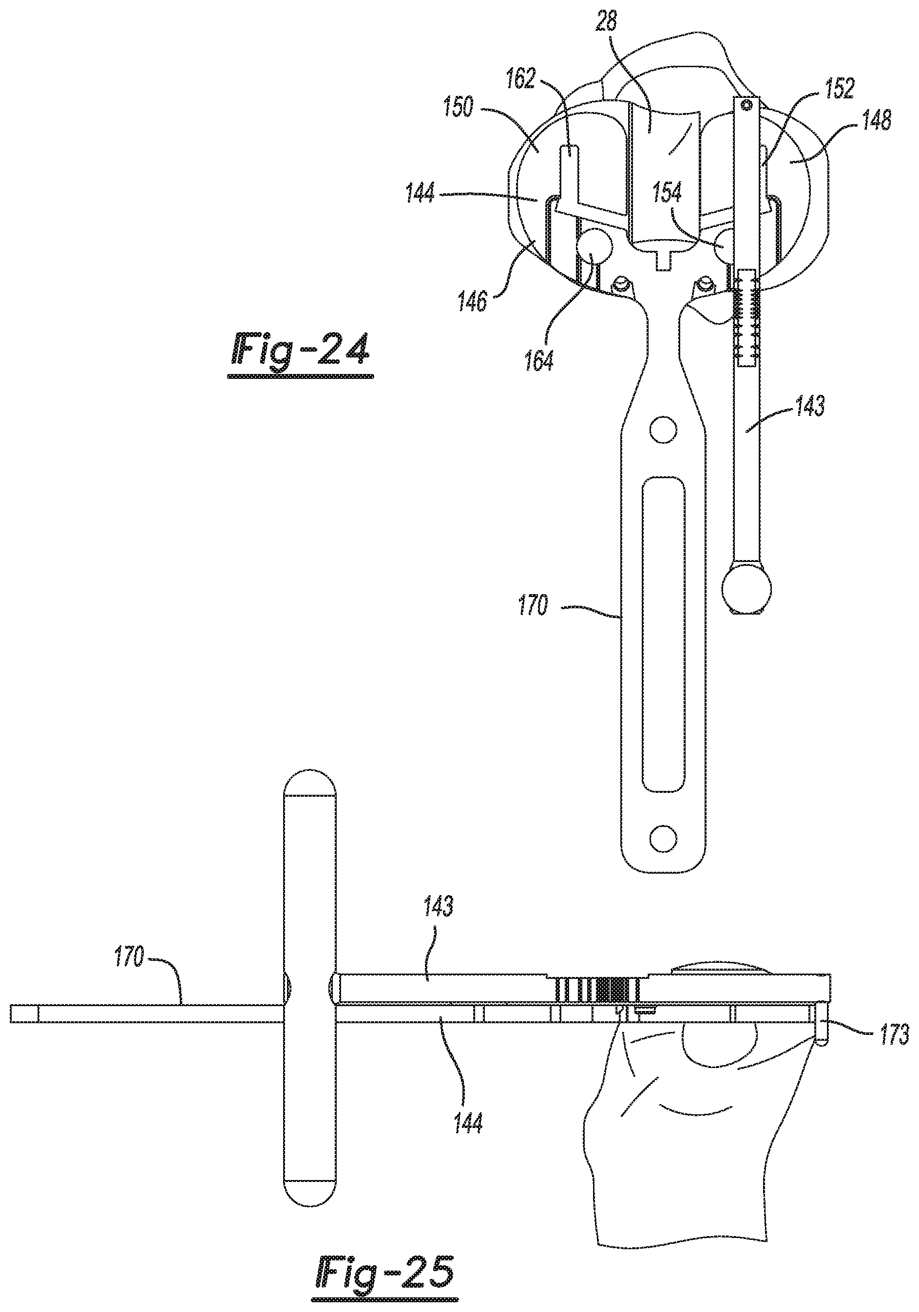 Patent US11771442 Figure 12 – Bi-cruciate knee system