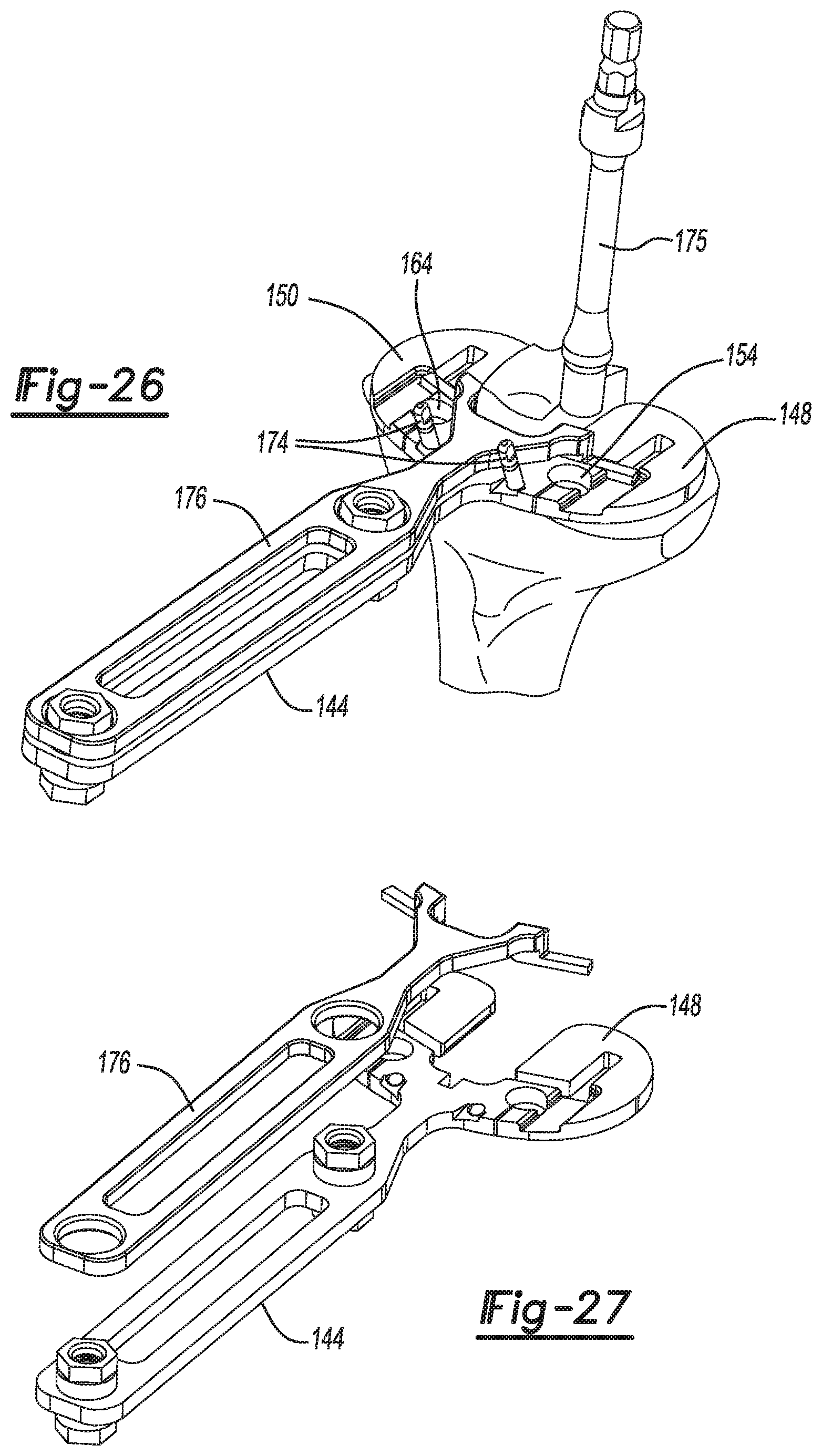 Patent US11771442 Figure 13 – Bi-cruciate knee system