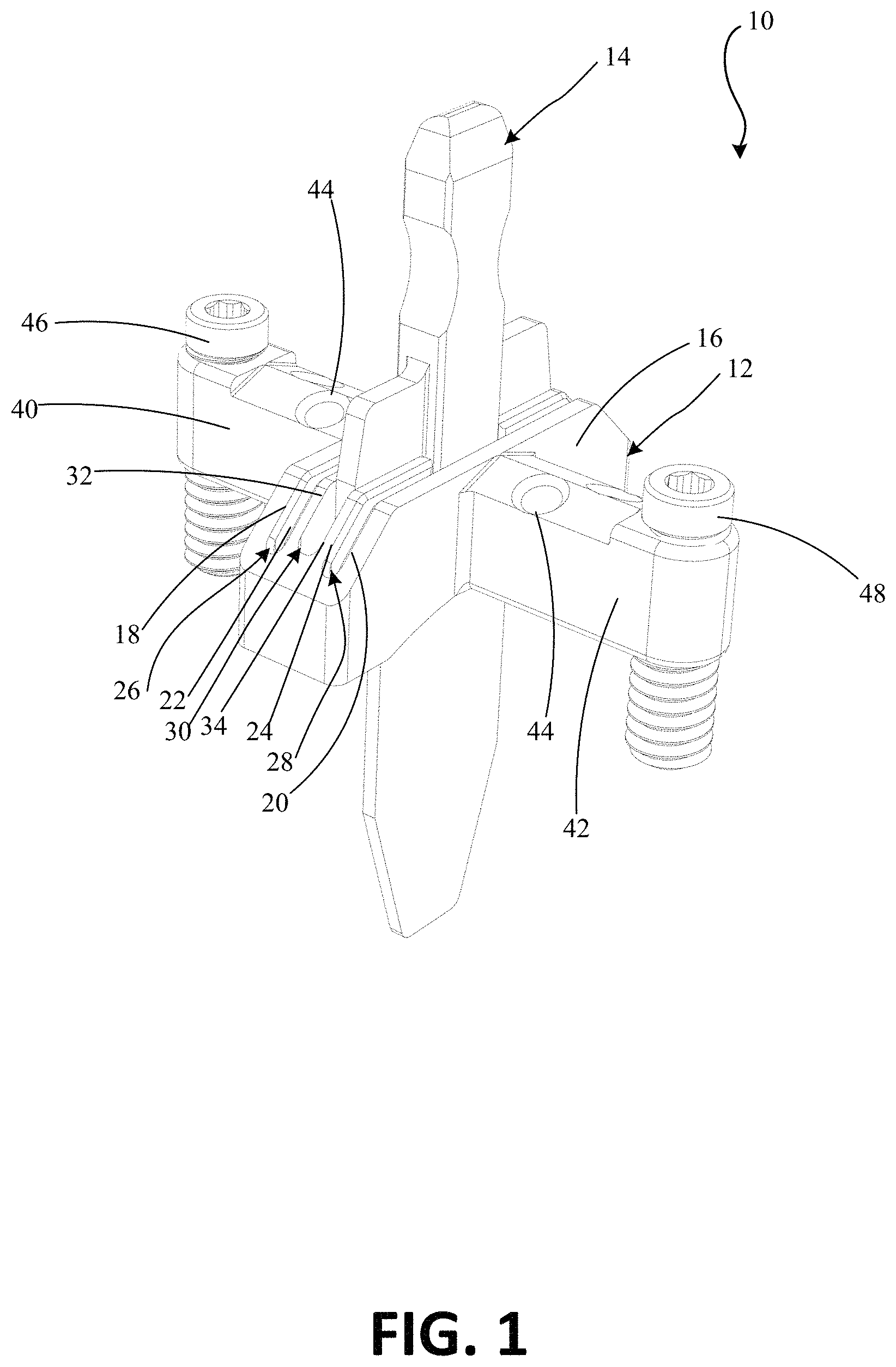 Patent US11771443 Figure 1 – Joint spacer systems and methods