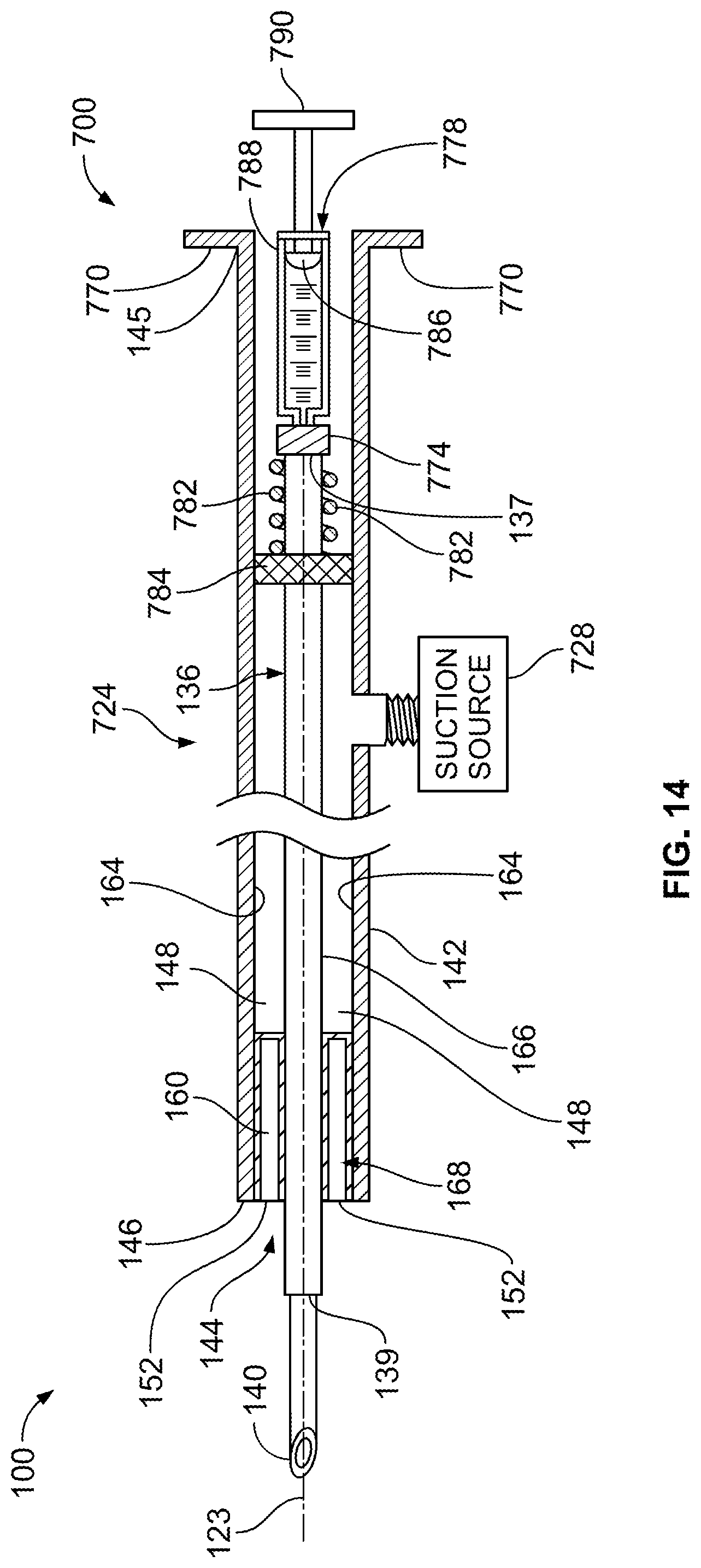 Patent US11771452 Figure 6 – Endoscopic tool for facilitating injection of a fluid into a submucosal layer of tissue
