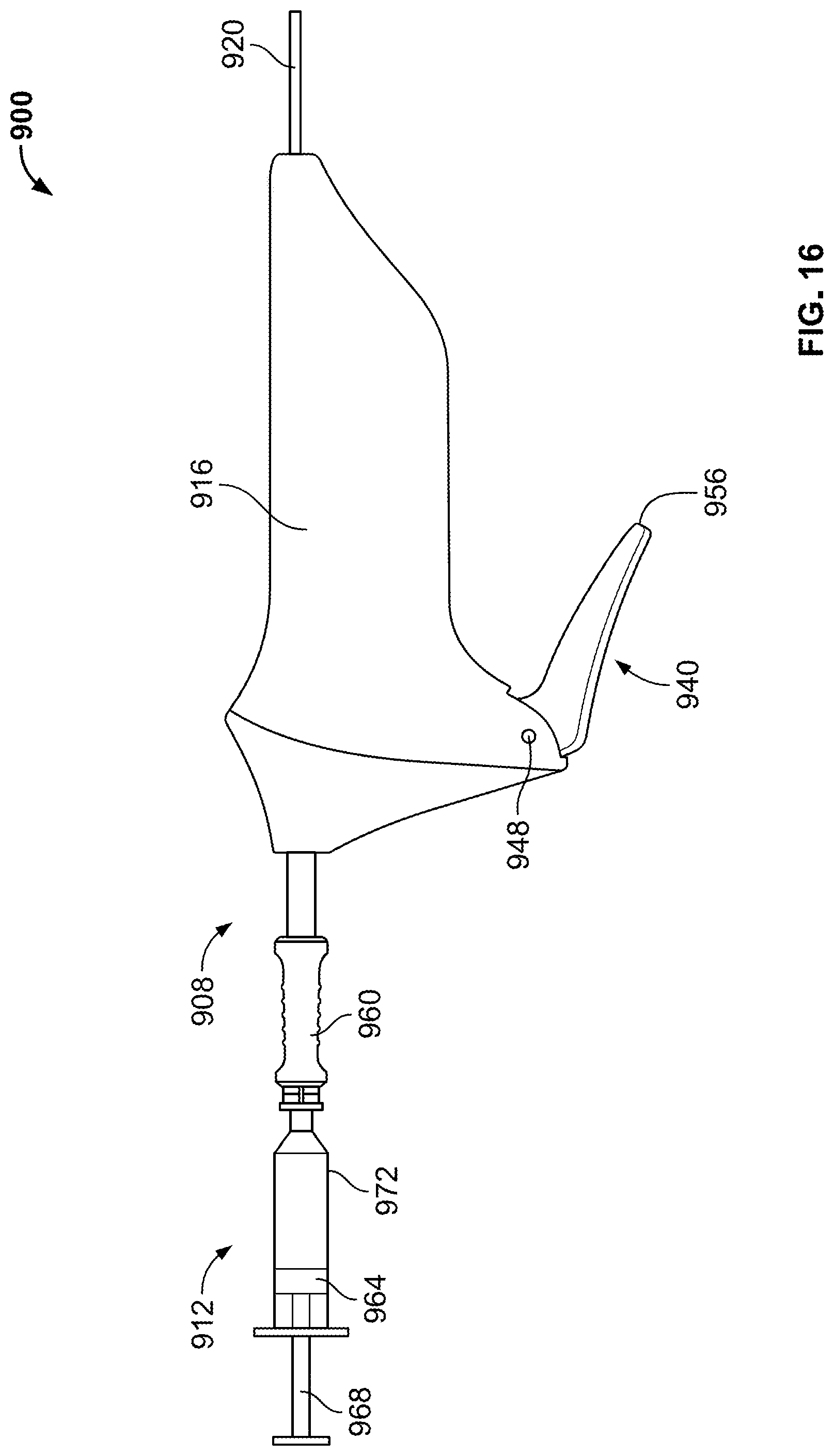 Patent US11771452 Figure 8 – Endoscopic tool for facilitating injection of a fluid into a submucosal layer of tissue