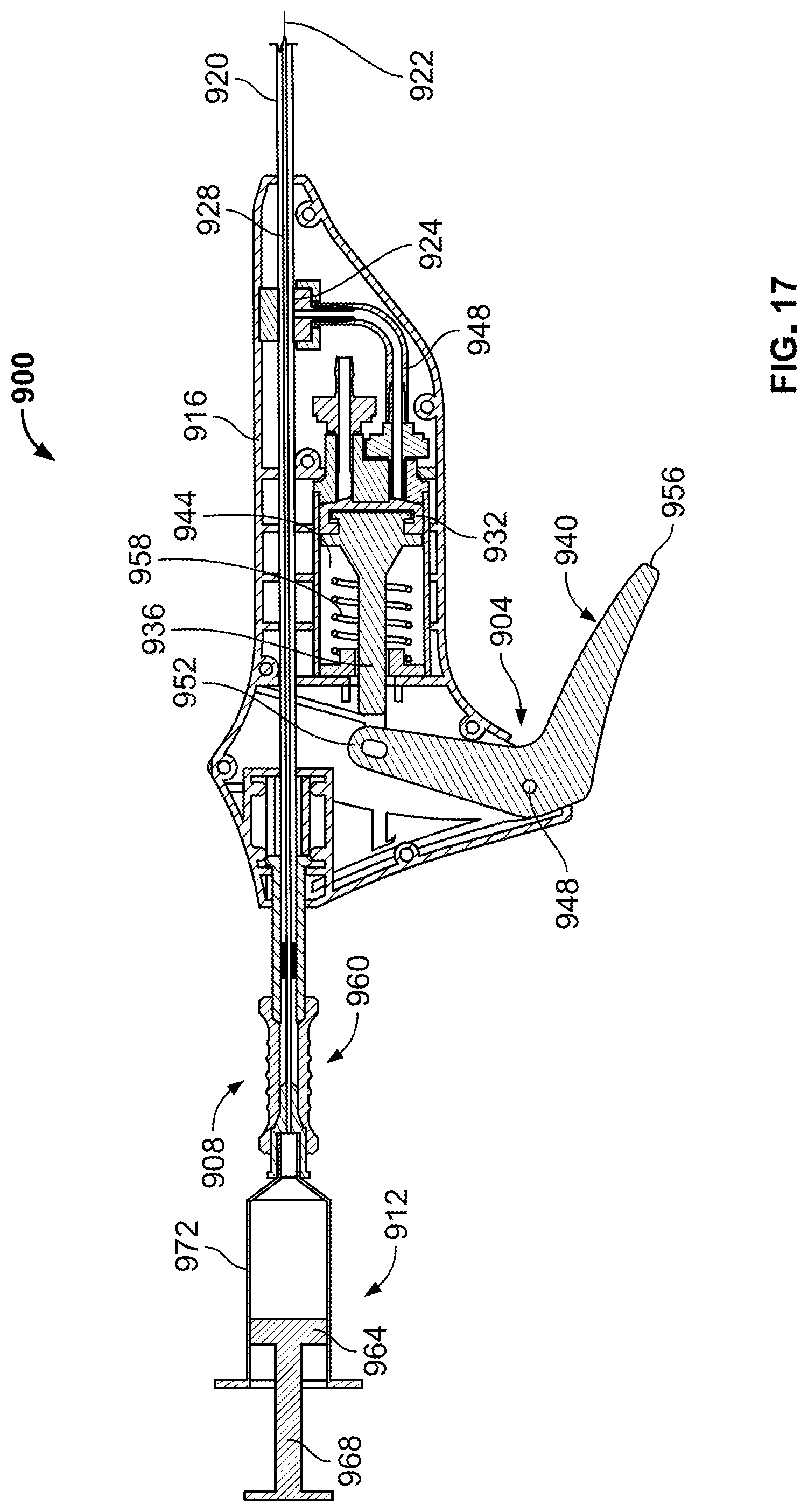 Patent US11771452 Figure 9 – Endoscopic tool for facilitating injection of a fluid into a submucosal layer of tissue