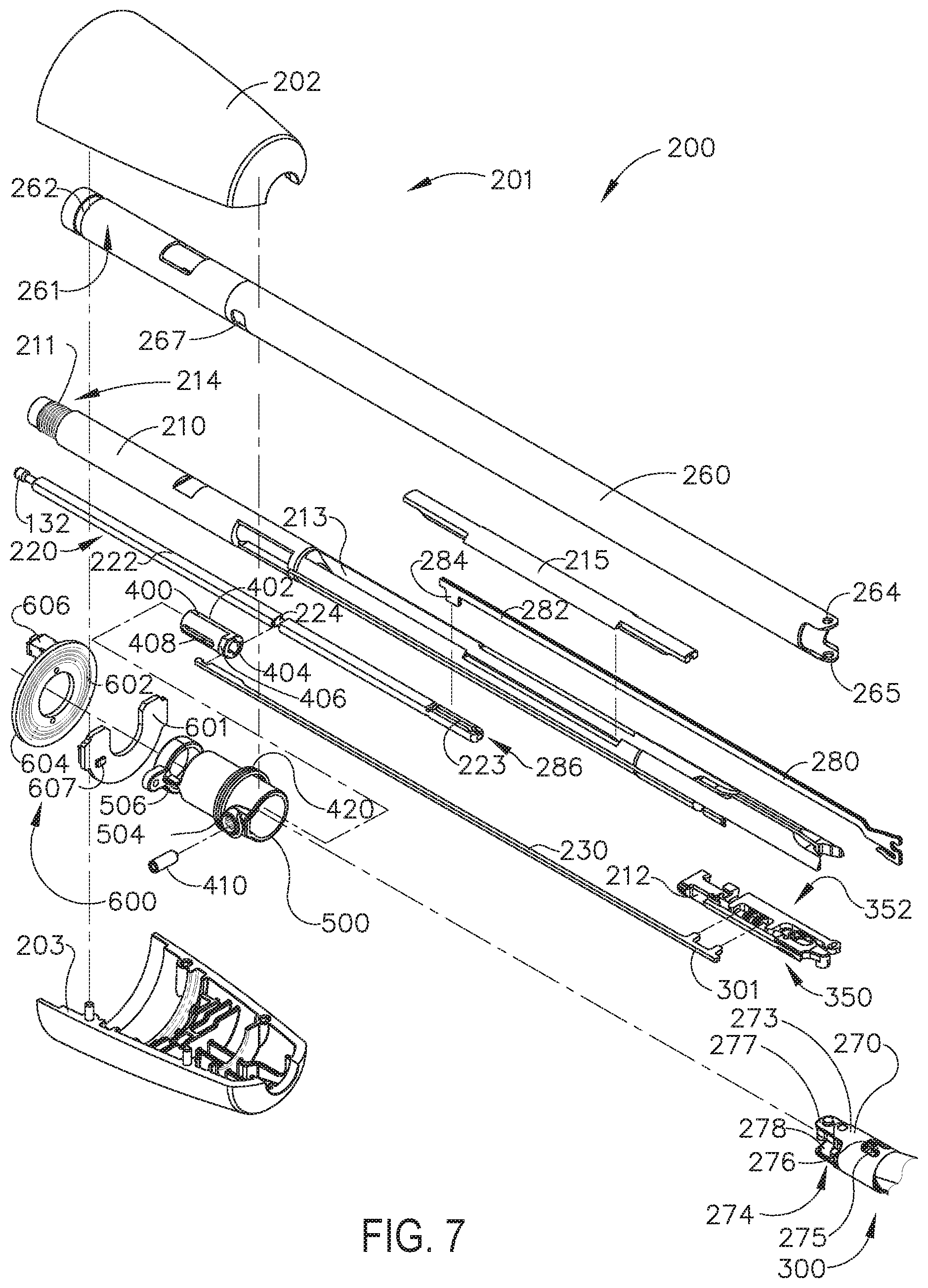 Patent US11771454 Figure 6 – Stapling assembly including a controller for monitoring a clamping laod