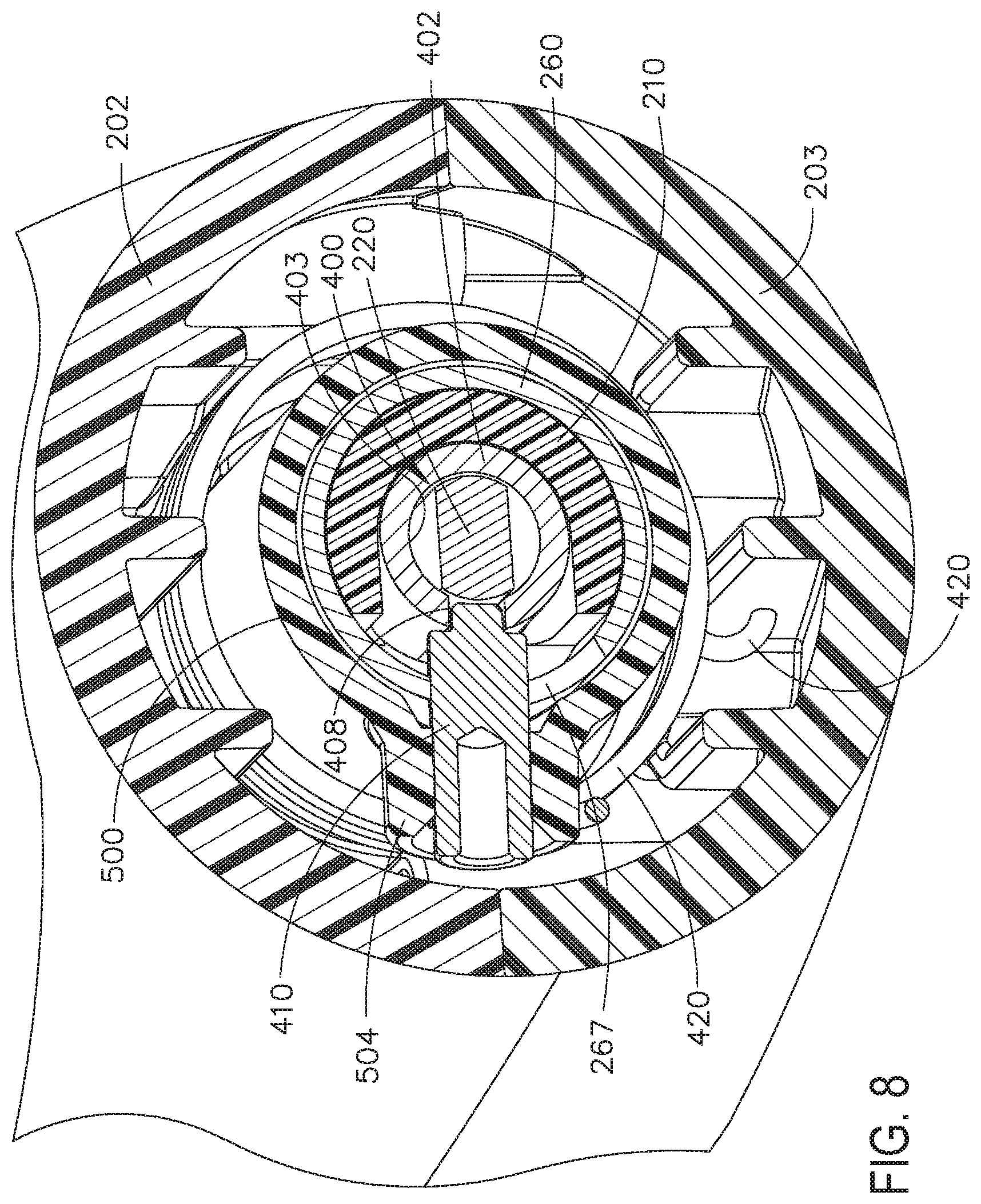 Patent US11771454 Figure 7 – Stapling assembly including a controller for monitoring a clamping laod