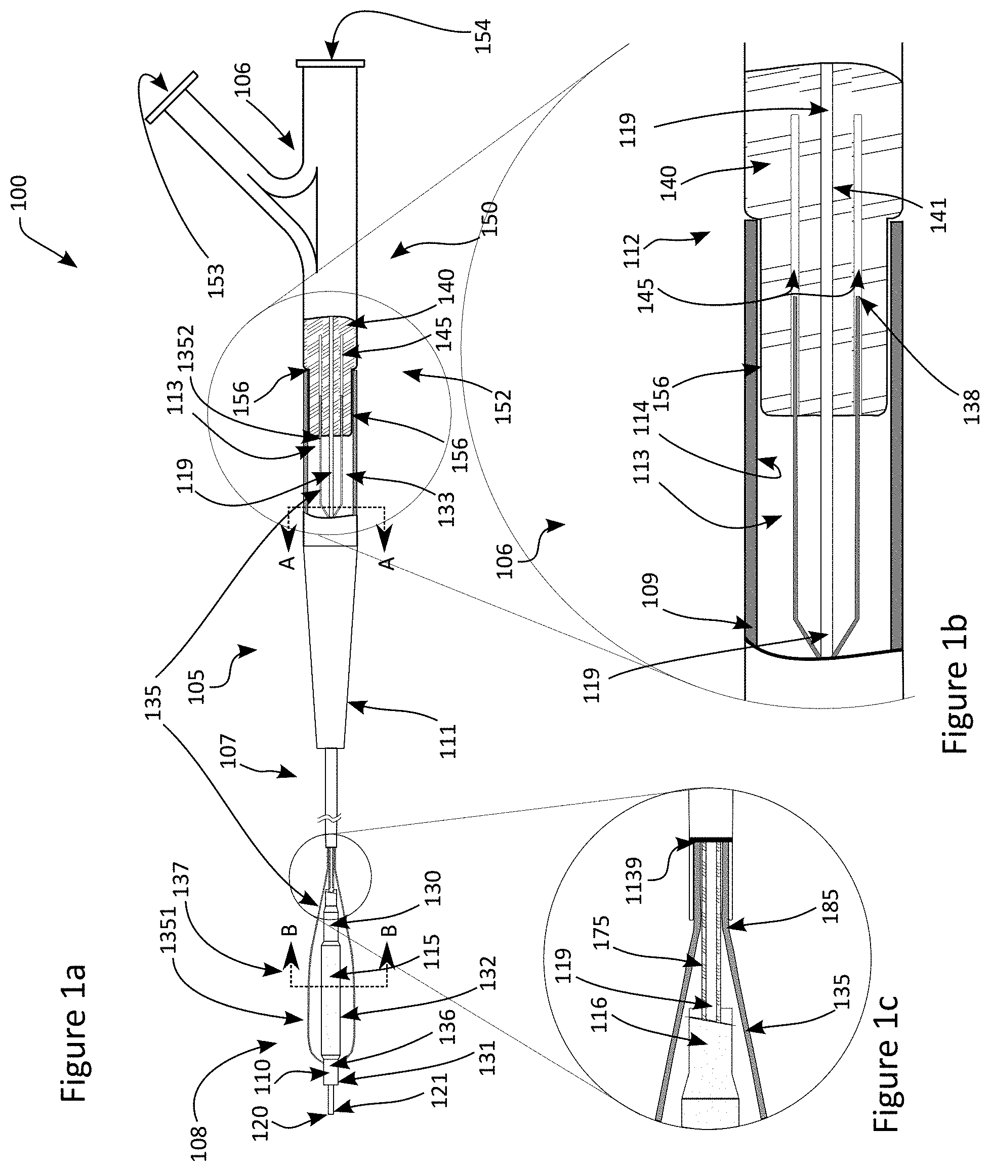 Patent US11771457 Figure 1 – Scoring balloon with translating scoring wires