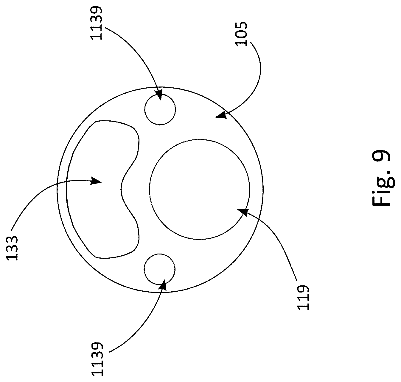 Patent US11771457 Figure 9 – Scoring balloon with translating scoring wires