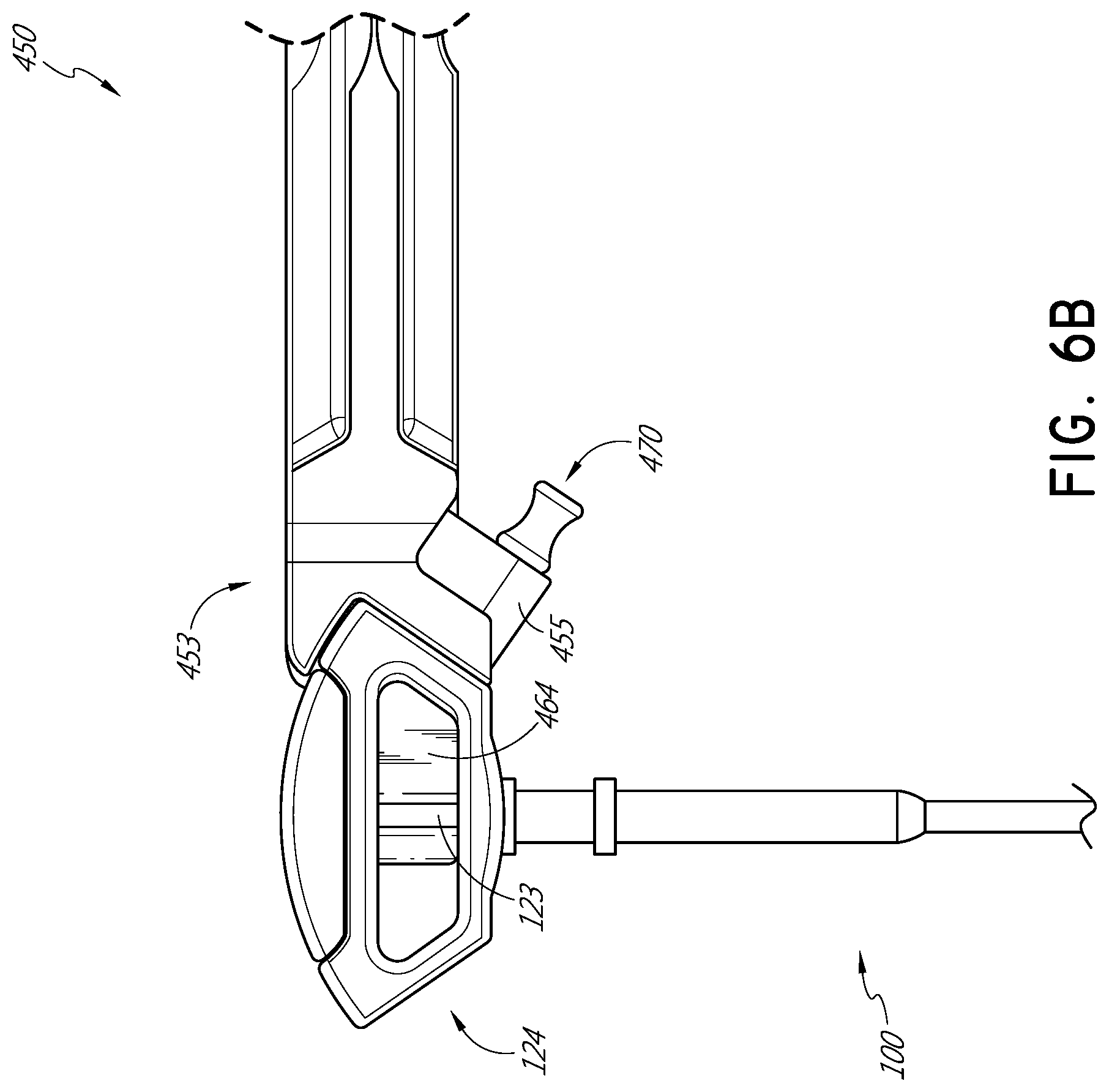 Patent US11771459 Figure 12 – Handles for needle assemblies
