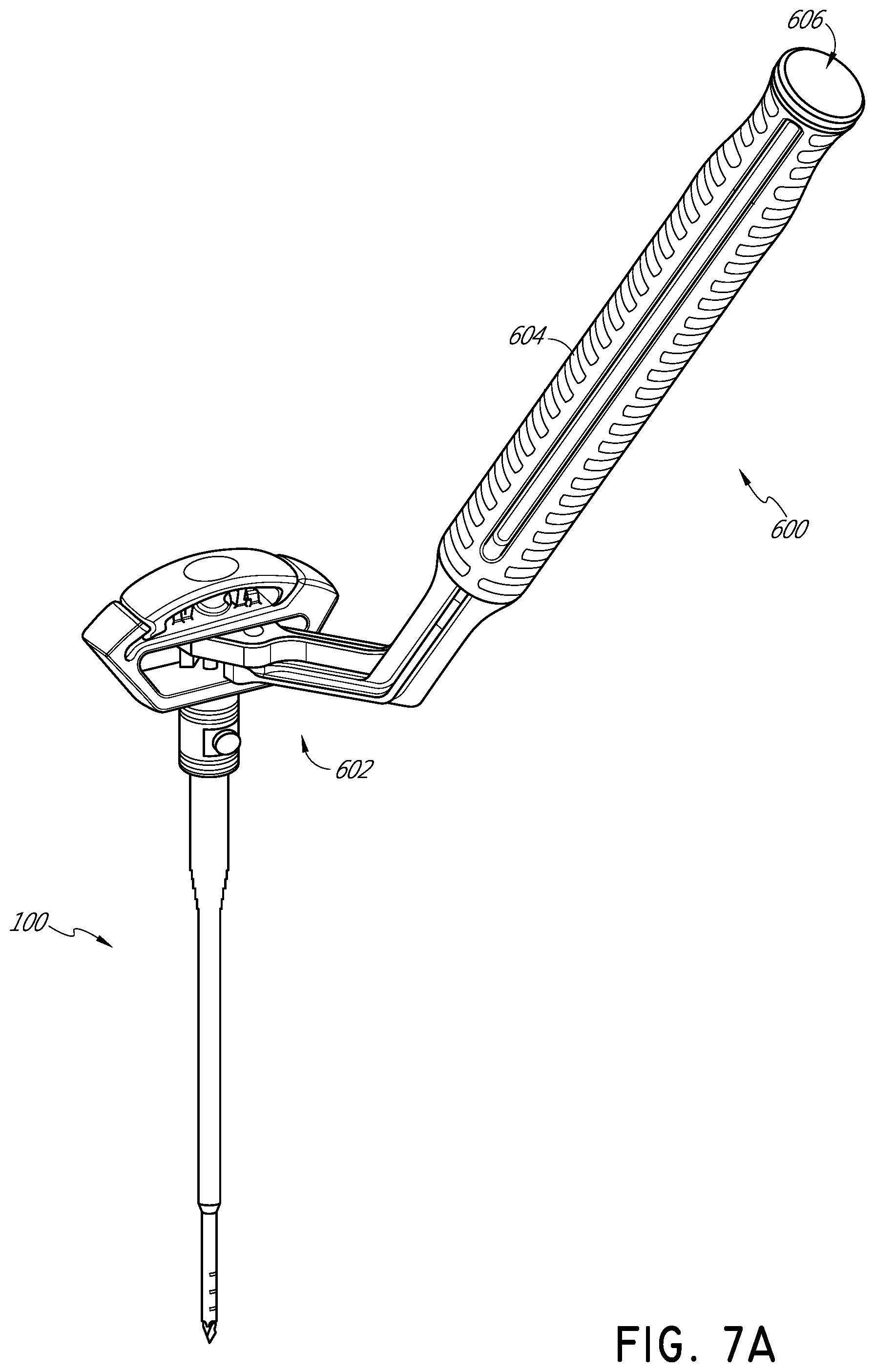 Patent US11771459 Figure 14 – Handles for needle assemblies