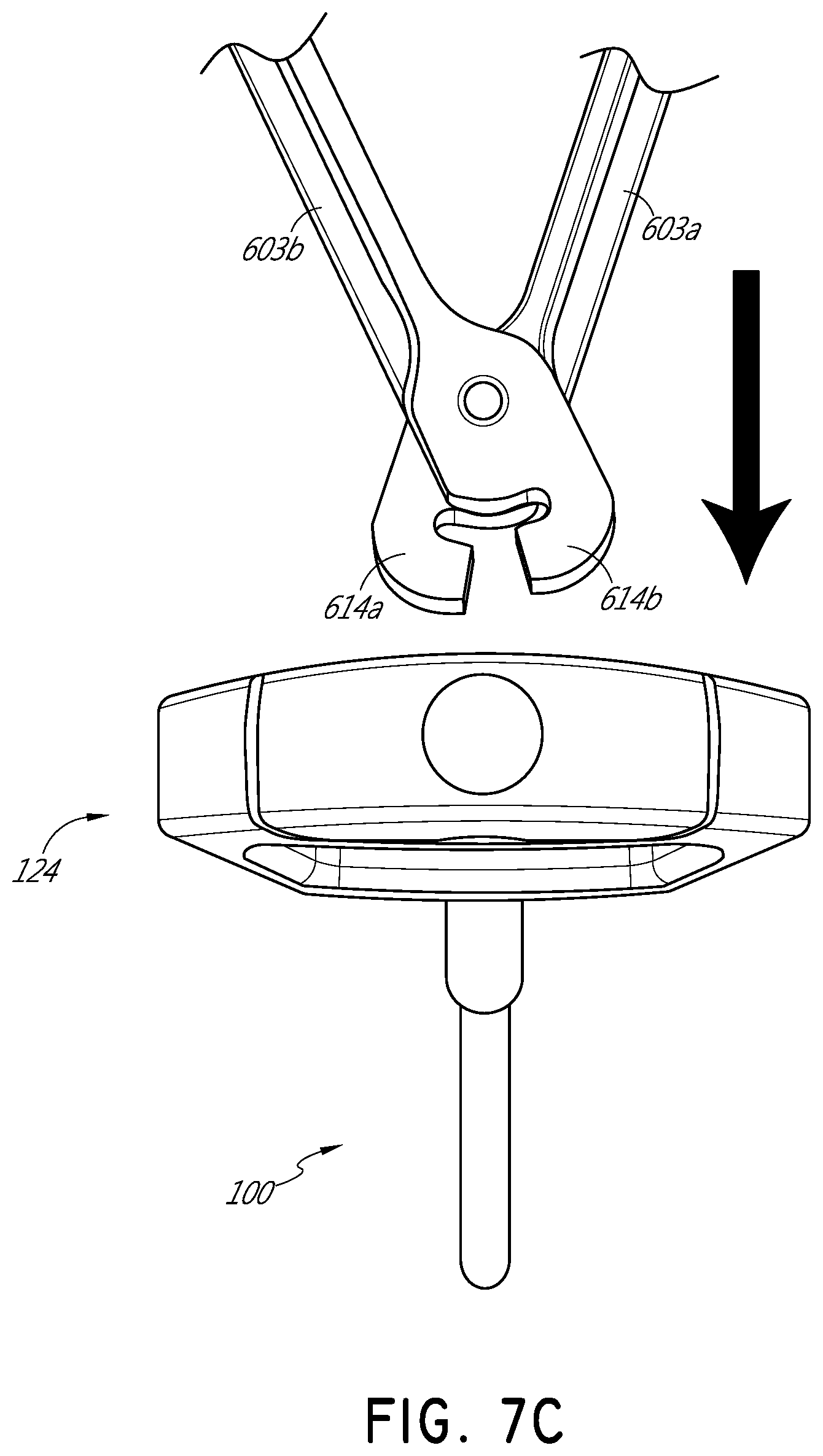 Patent US11771459 Figure 16 – Handles for needle assemblies