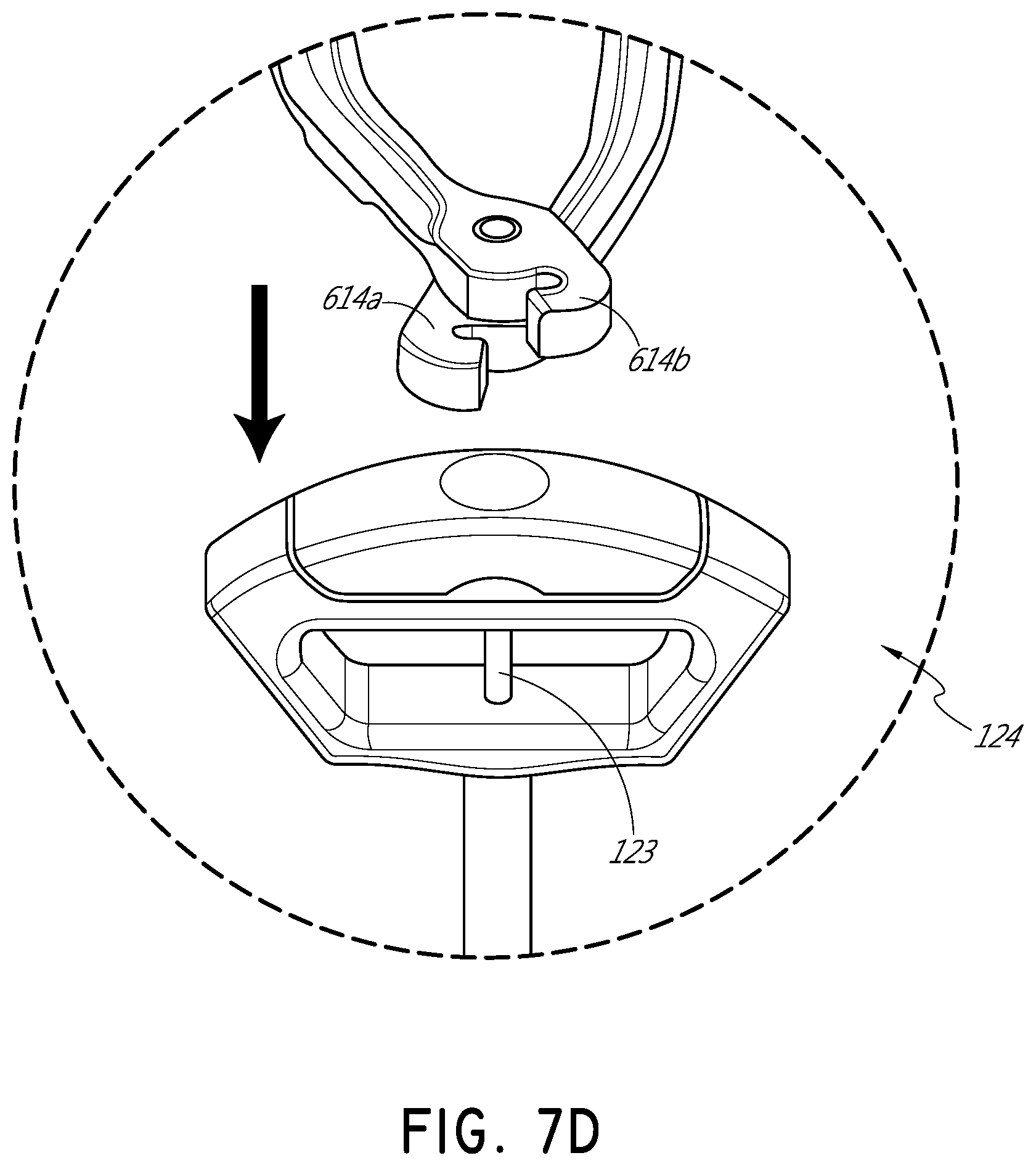Patent US11771459 Figure 17 – Handles for needle assemblies