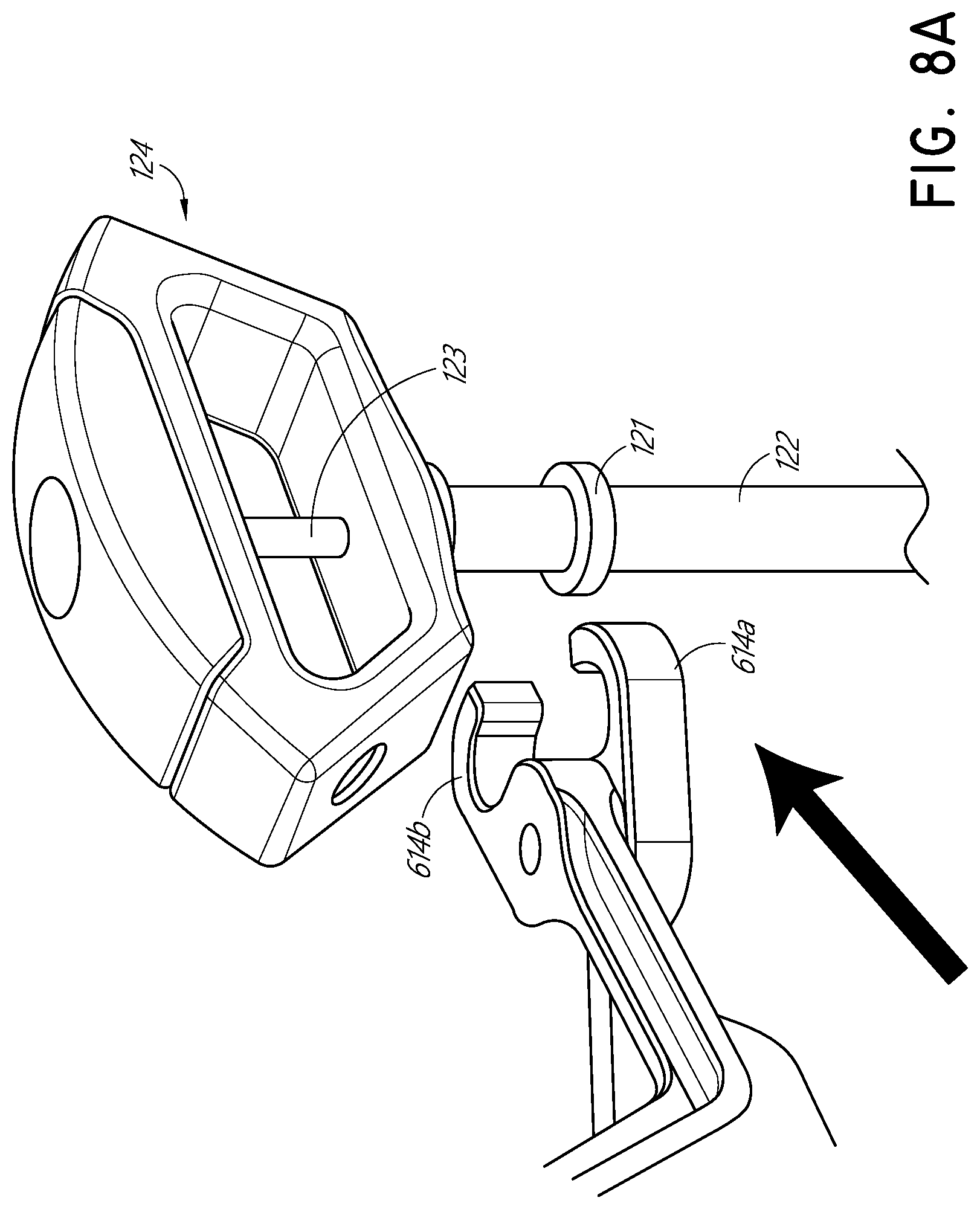 Patent US11771459 Figure 19 – Handles for needle assemblies