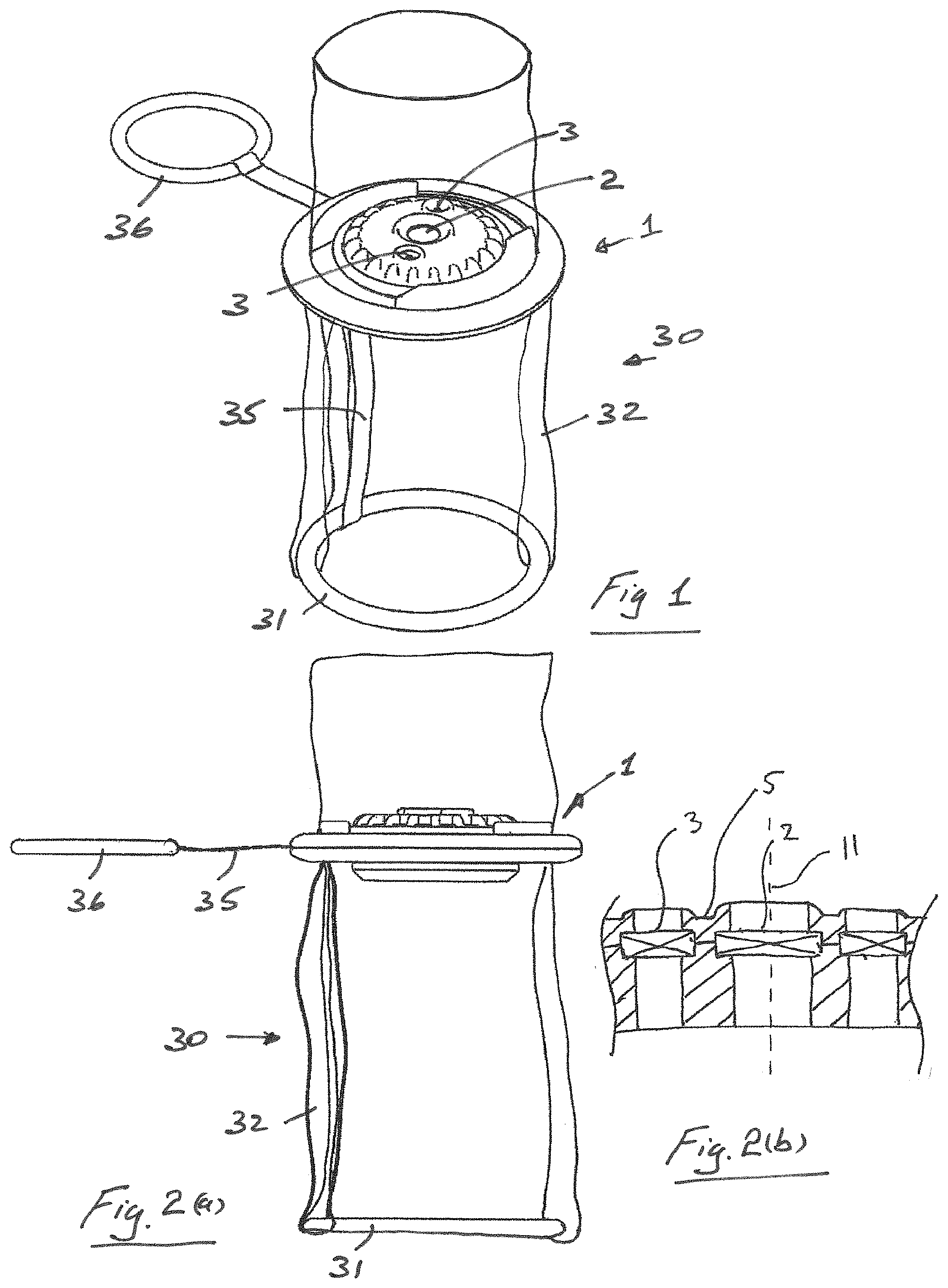 Patent US11771460 Figure 1 – Access port device