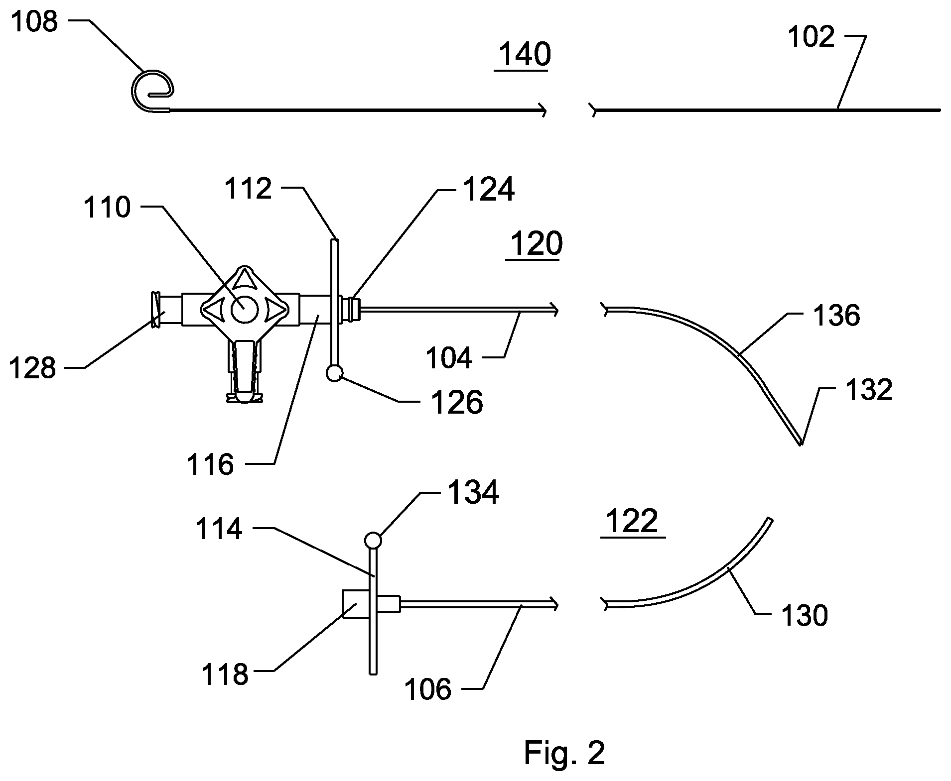 Patent US11771463 Figure 2 – Steerable endoluminal punch