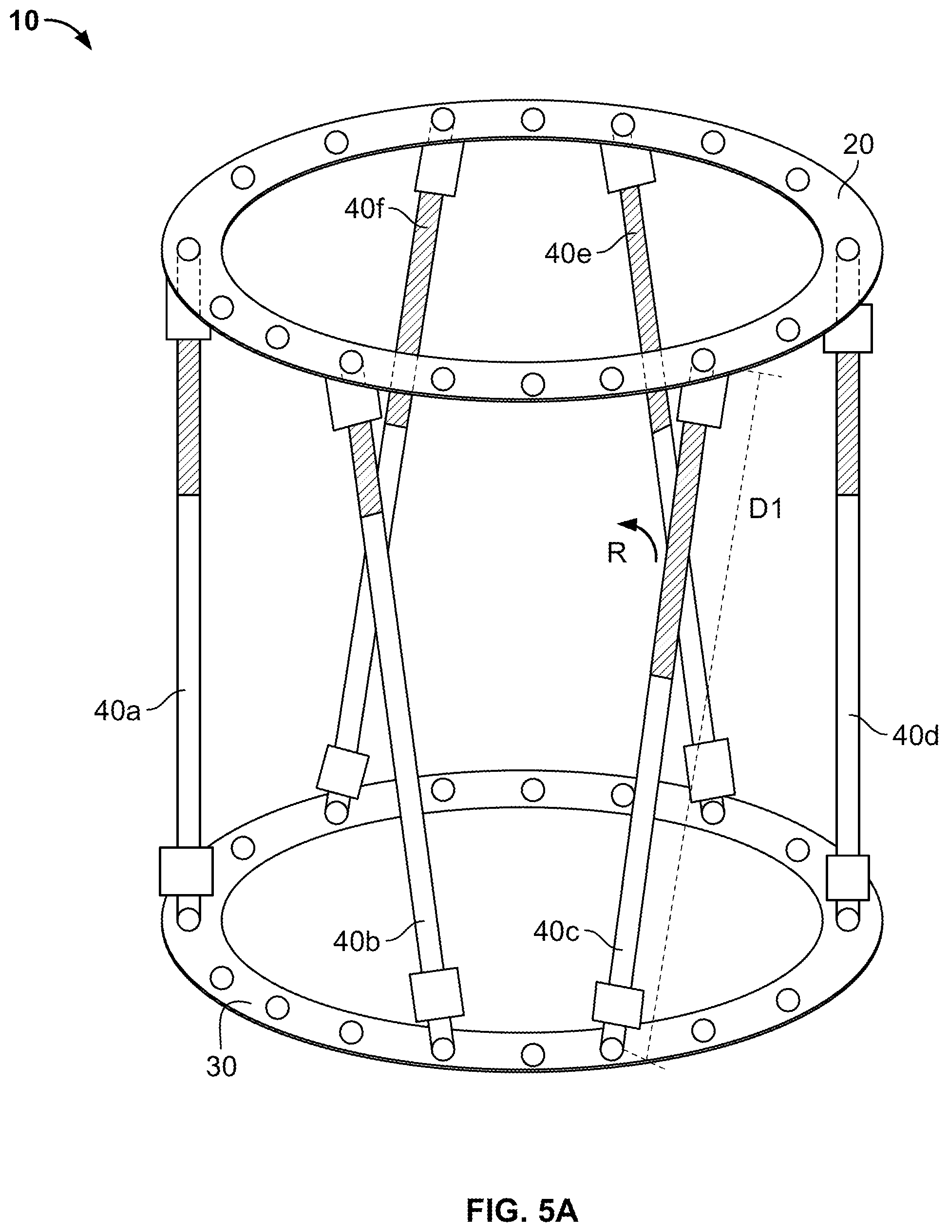 Patent US11771466 Figure 7 – Ring hole planning for external fixation frames