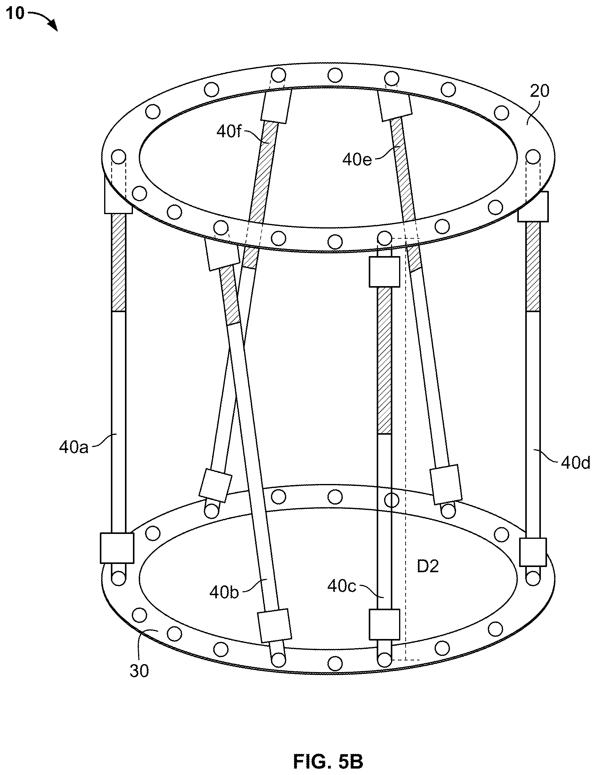 Patent US11771466 Figure 8 – Ring hole planning for external fixation frames