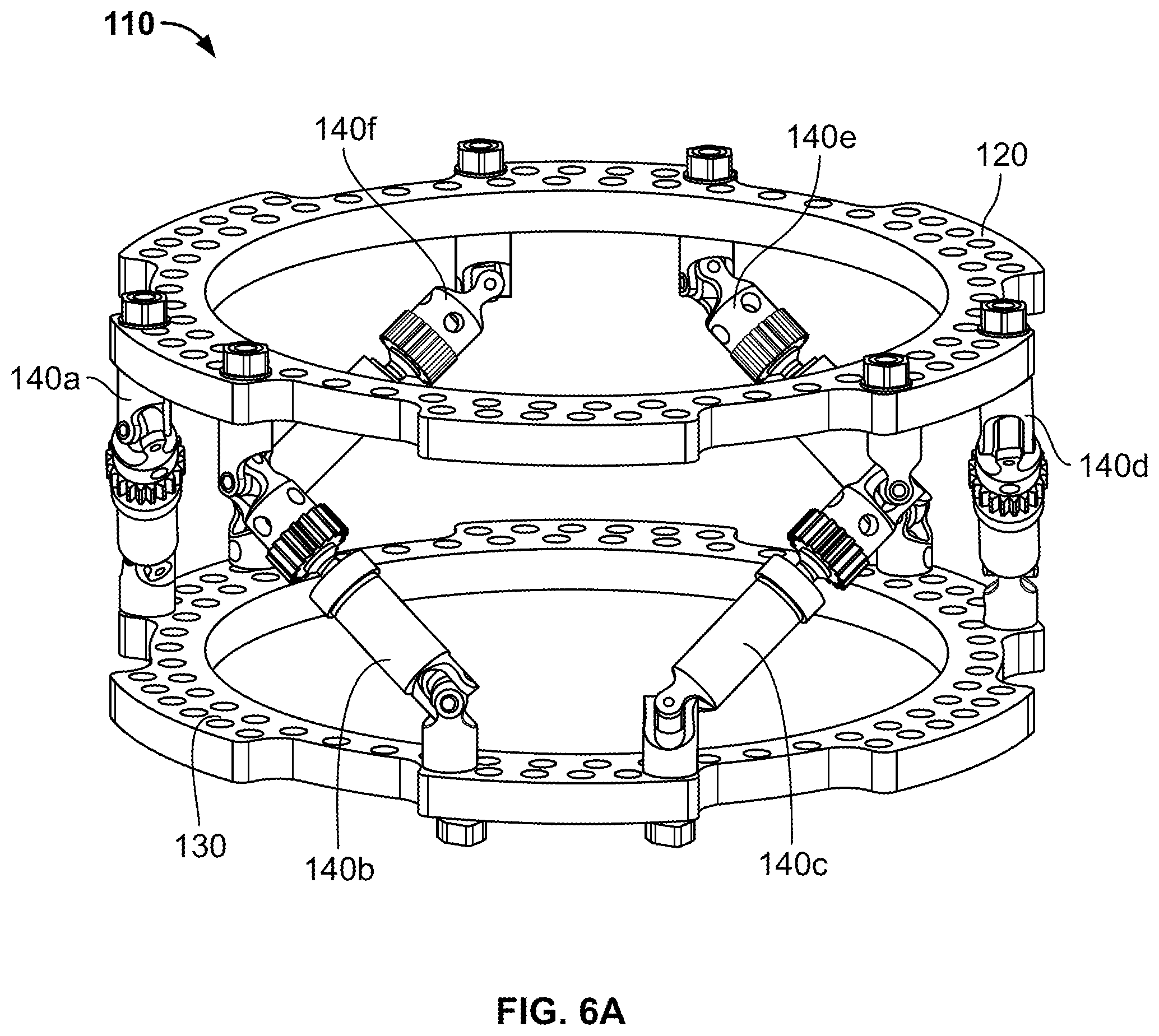 Patent US11771466 Figure 9 – Ring hole planning for external fixation frames