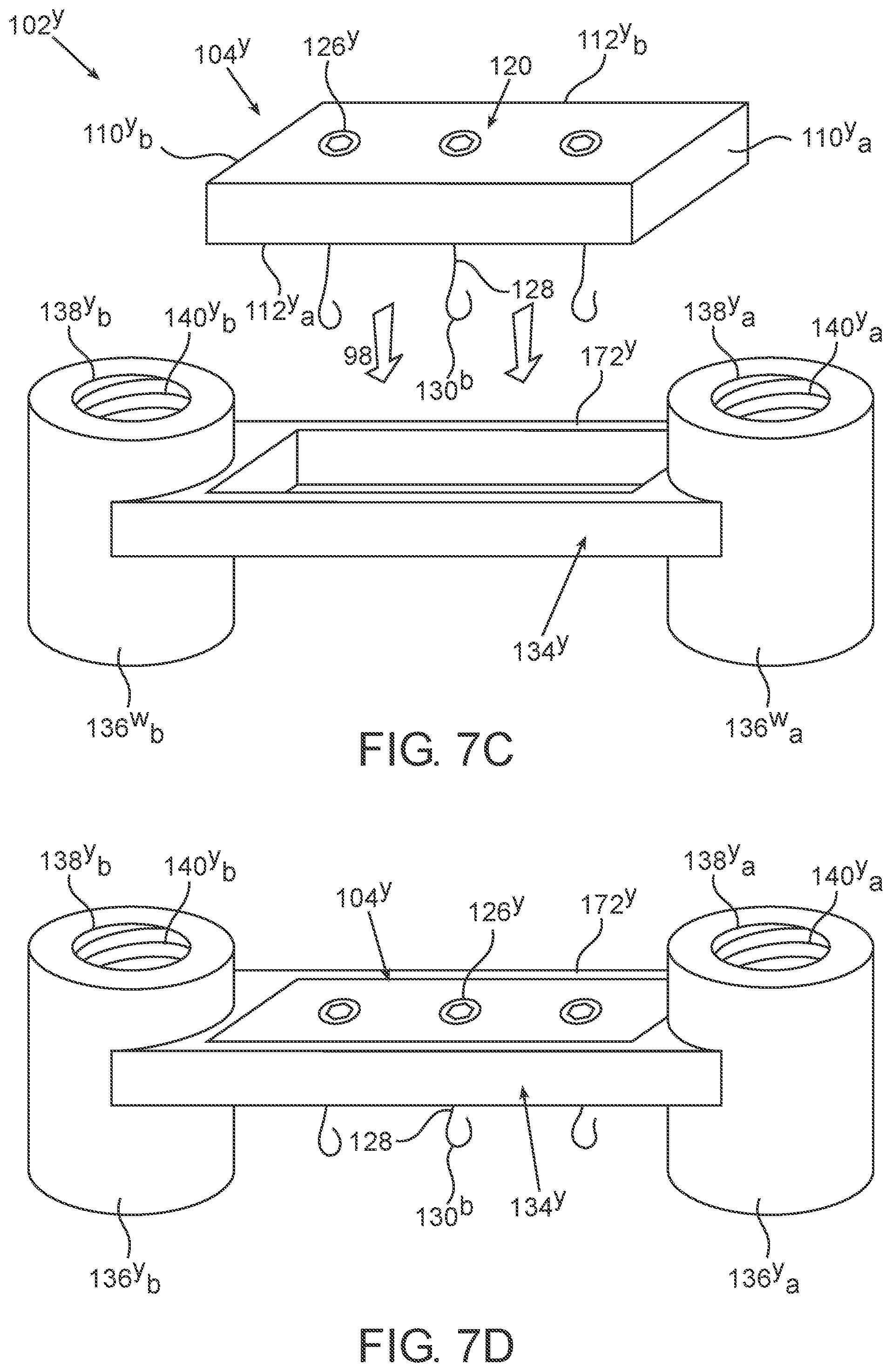 Patent US11771468 Figure 7 – Devices, systems and methods for distraction osteogenesis