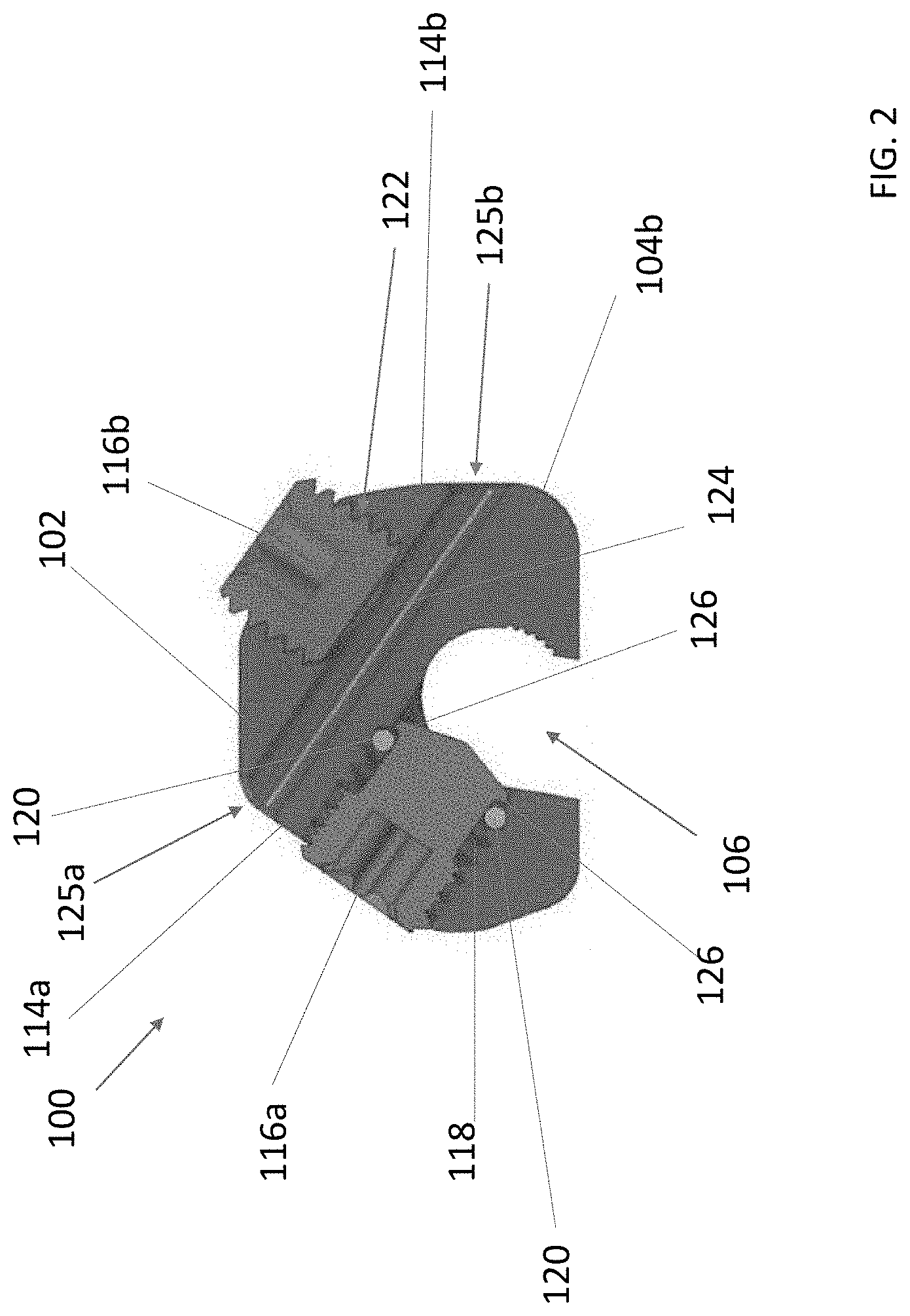 Patent US11771472 Figure 2 – Sublaminar band clamp