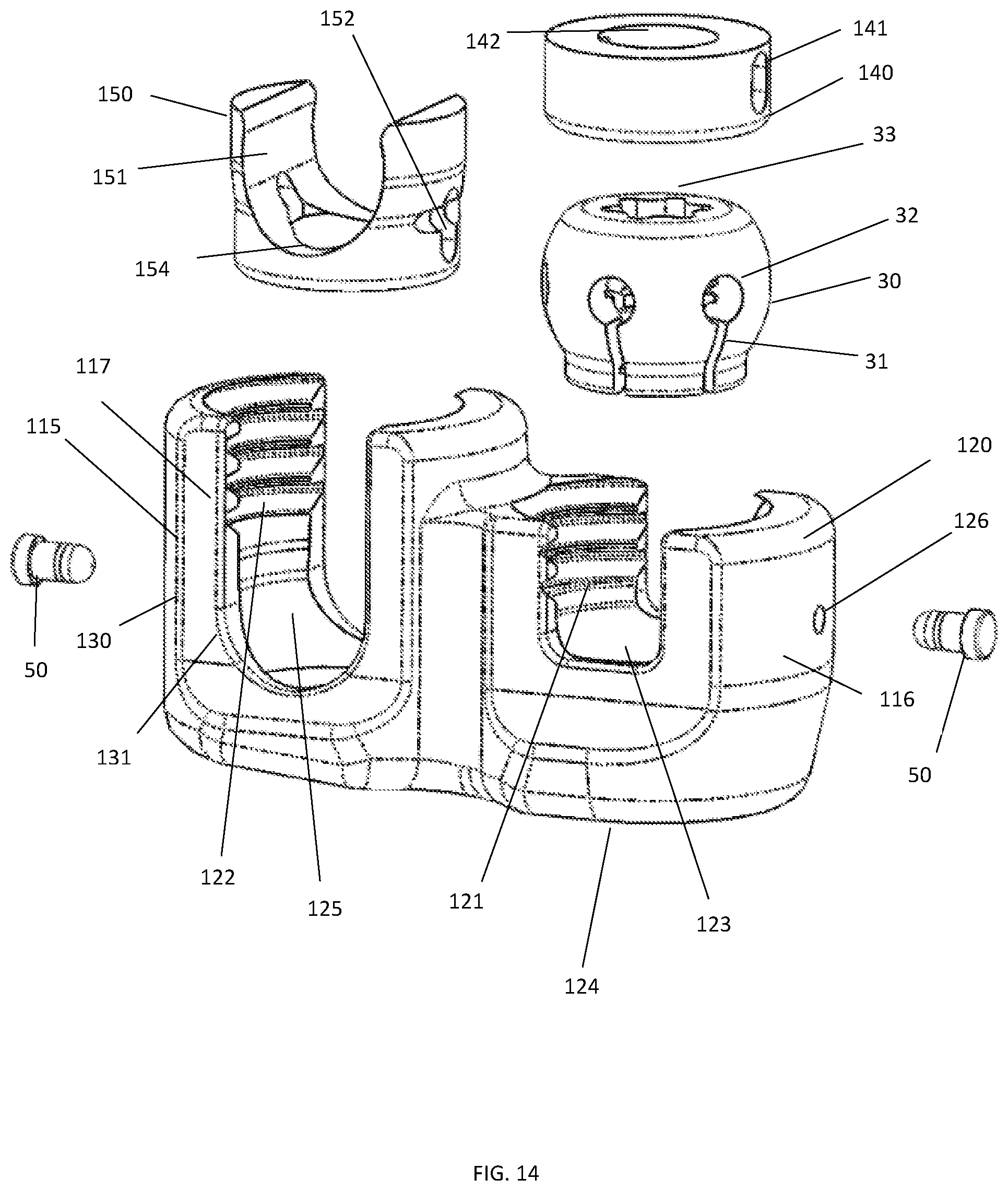 Patent US11771473 Figure 9 – Polyaxial pedicle screw