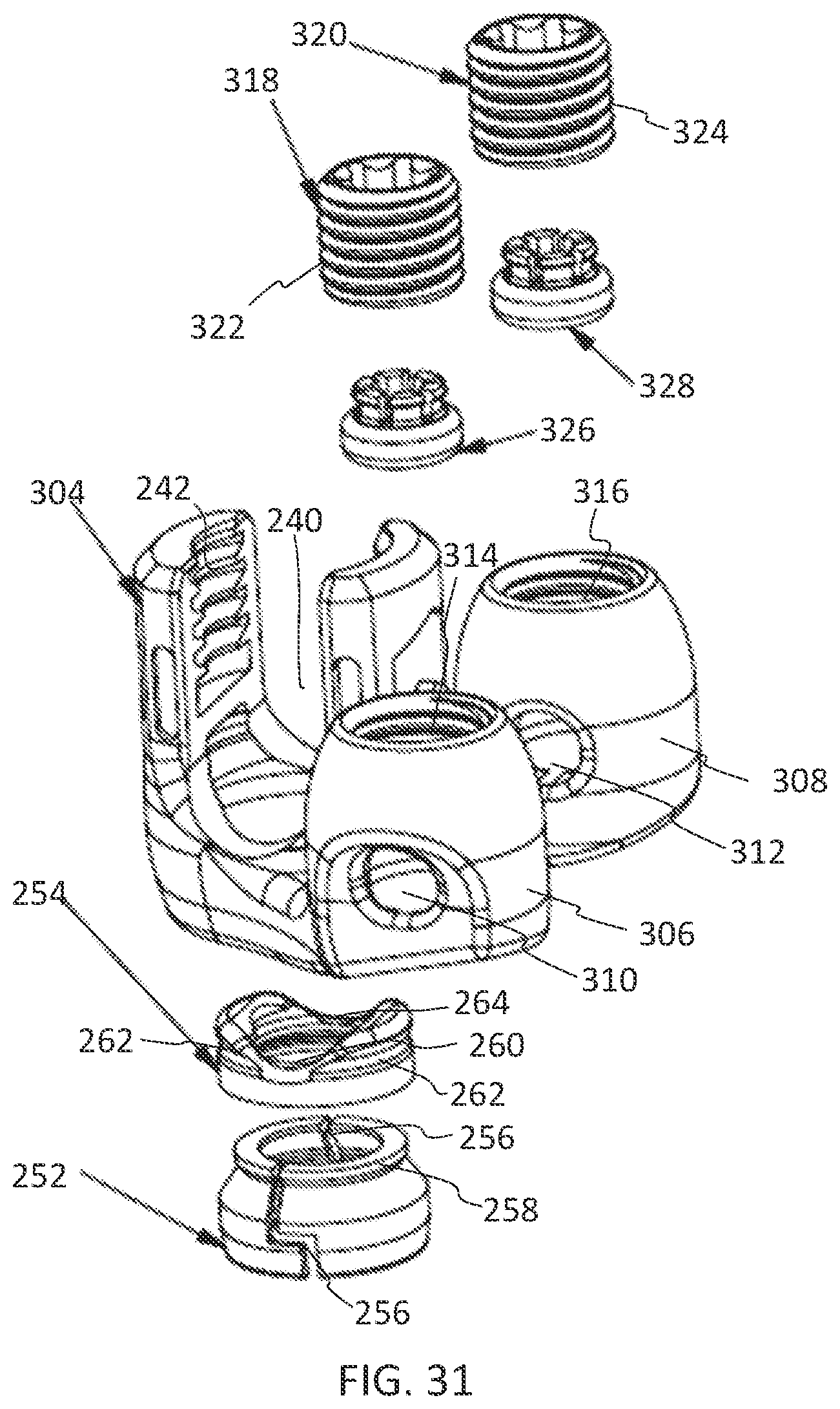 Patent US11771475 Figure 20 – Systems and methods for surgical procedures using band clamp implants and tensioning instruments