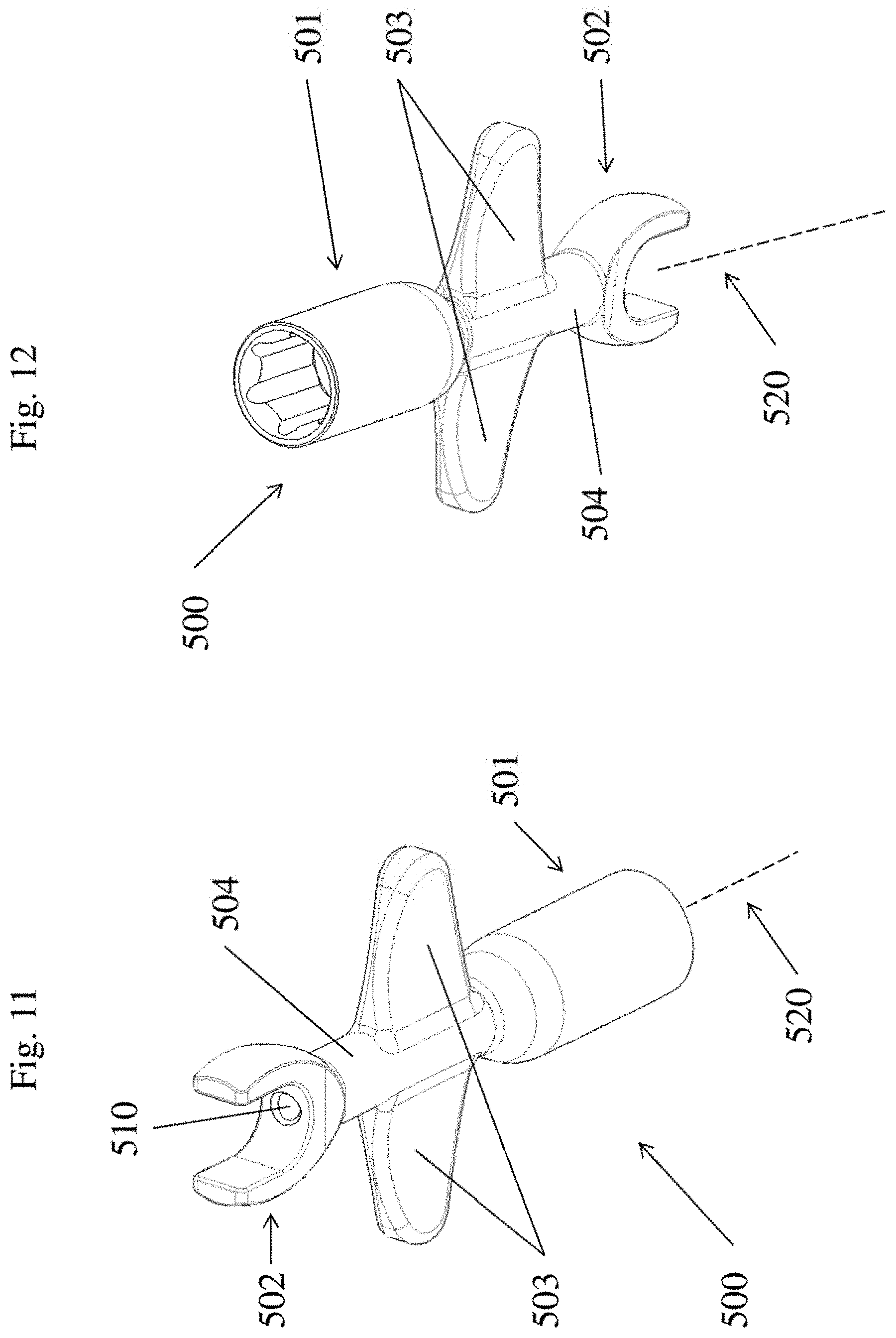 Patent US11771476 Figure 5 – Apparatus and method for fenestrated screw augmentation