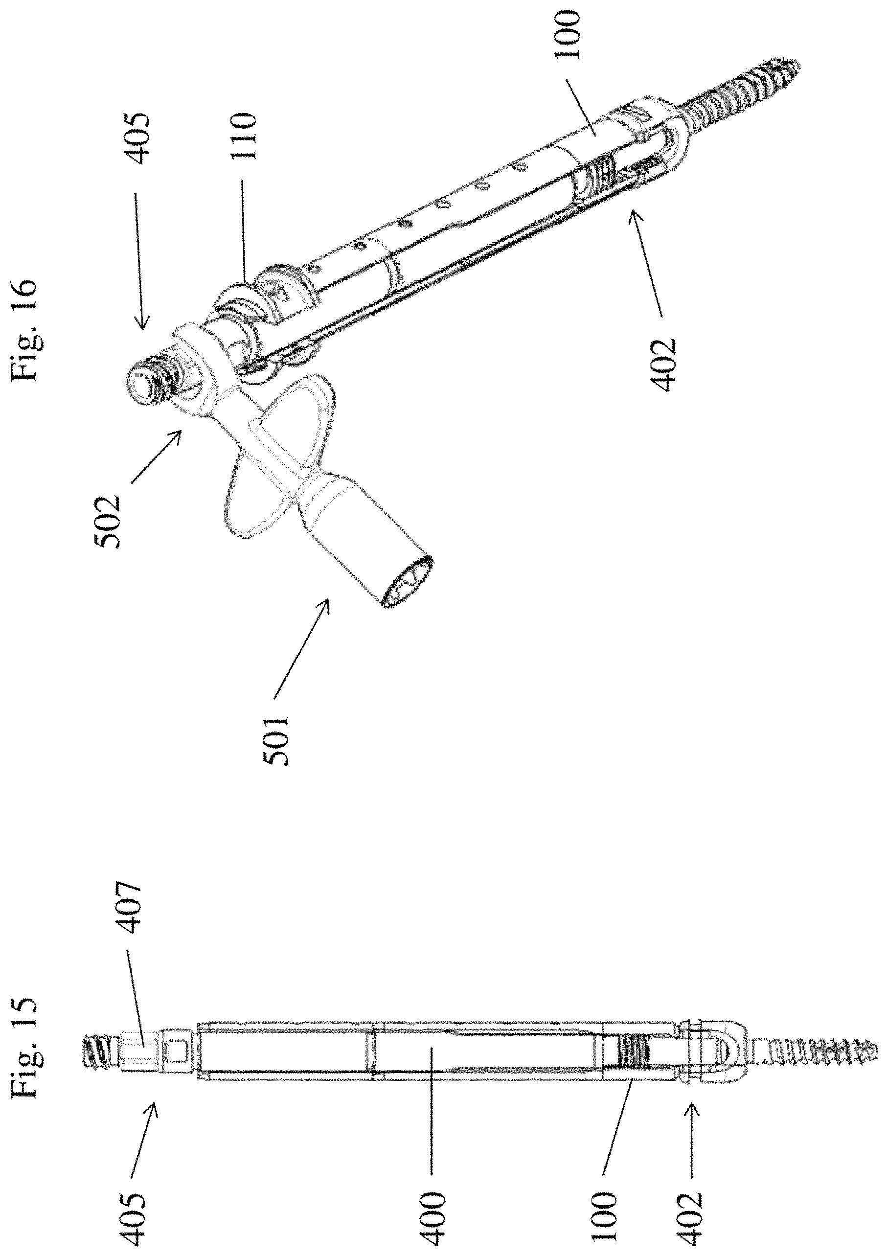 Patent US11771476 Figure 7 – Apparatus and method for fenestrated screw augmentation