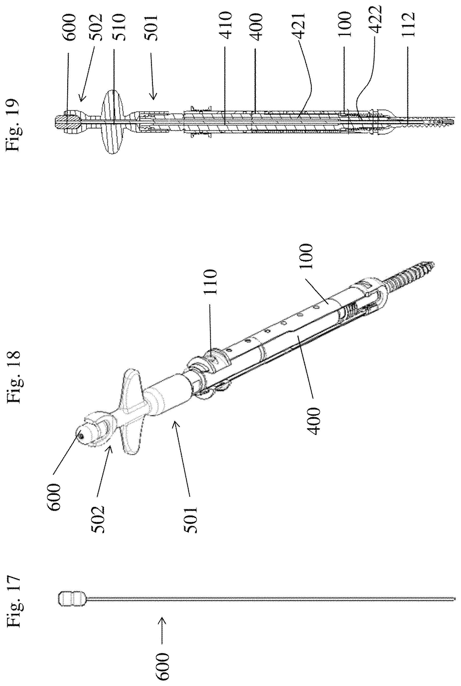 Patent US11771476 Figure 8 – Apparatus and method for fenestrated screw augmentation