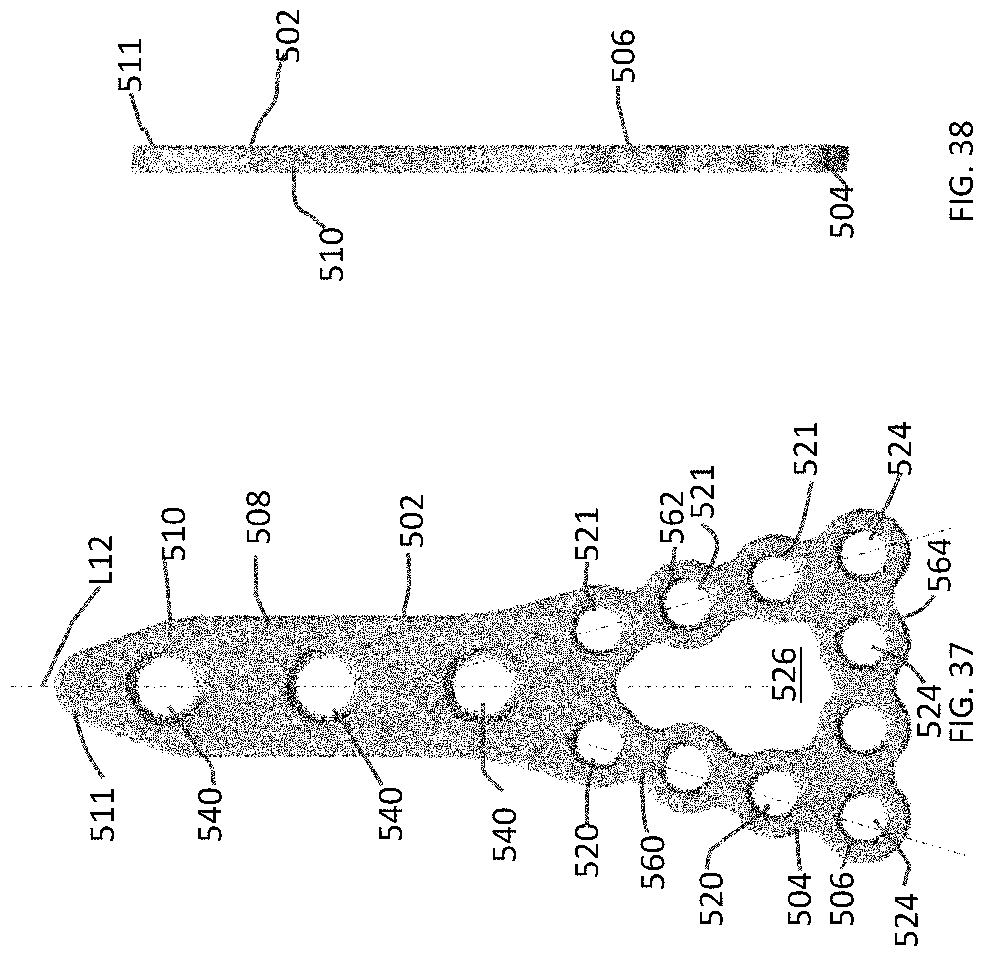 Patent US11771480 Figure 18 – Distal tibial plating system
