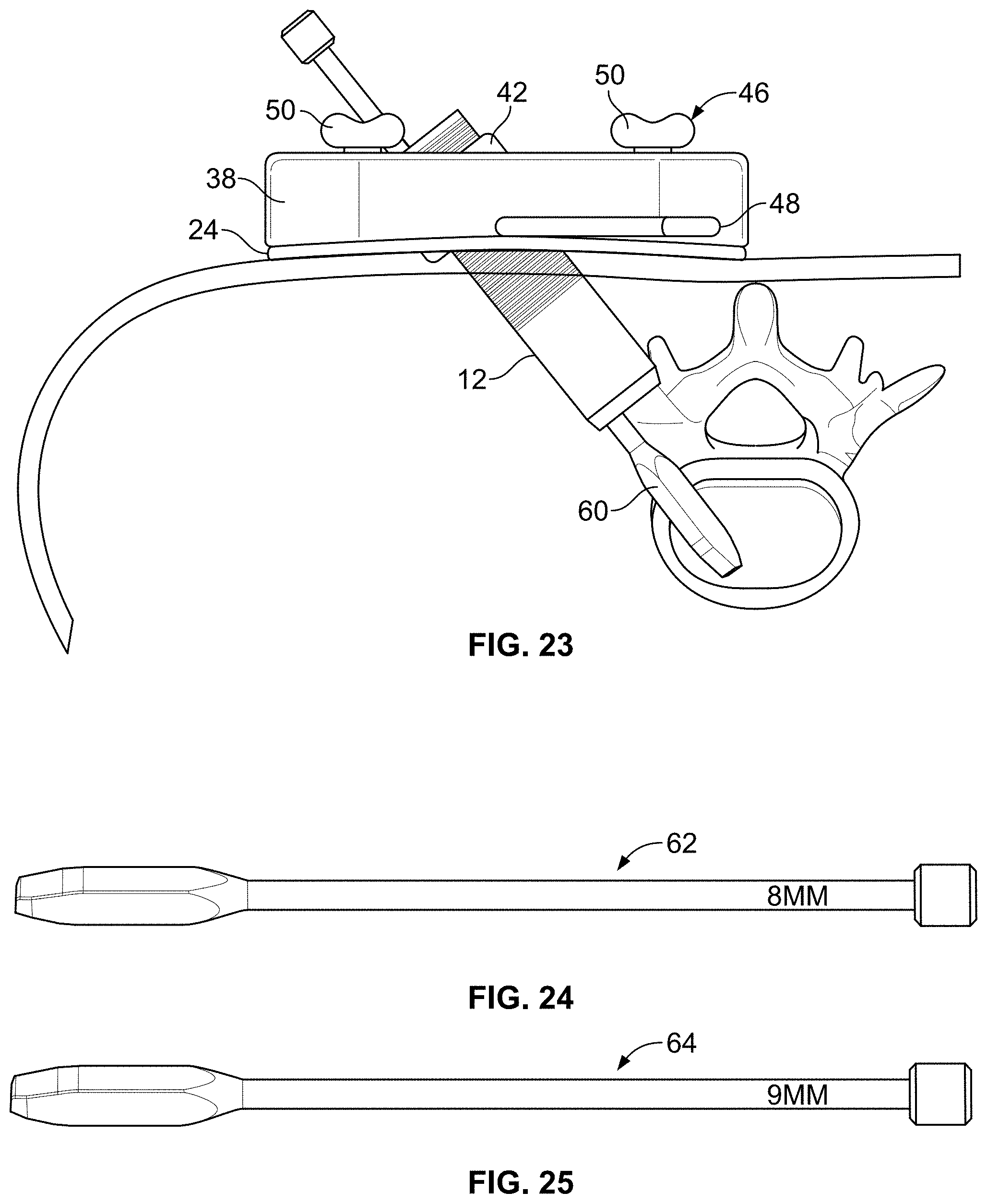 Patent US11771483 Figure 13 – Minimal impact access system to disc space