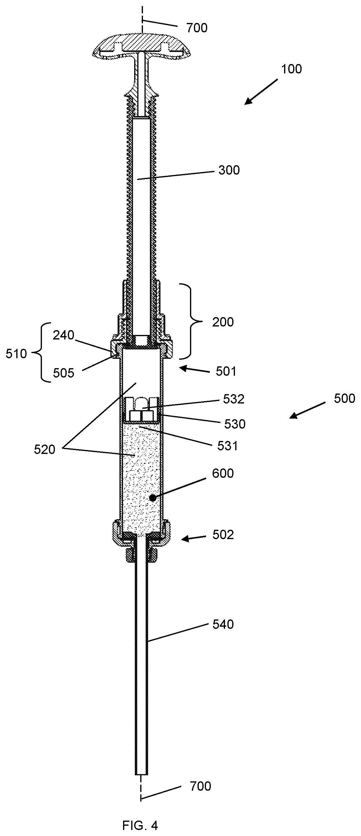 Patent US11771484 Figure 4 – Device for dispensing bone cement