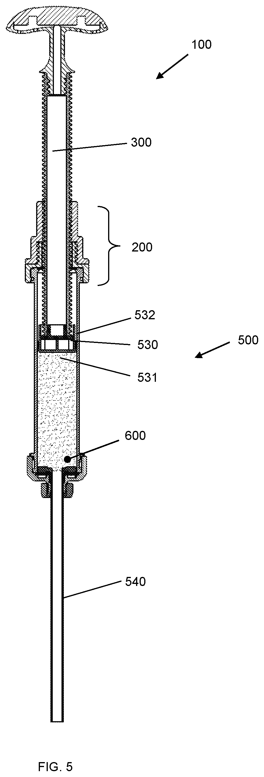 Patent US11771484 Figure 5 – Device for dispensing bone cement