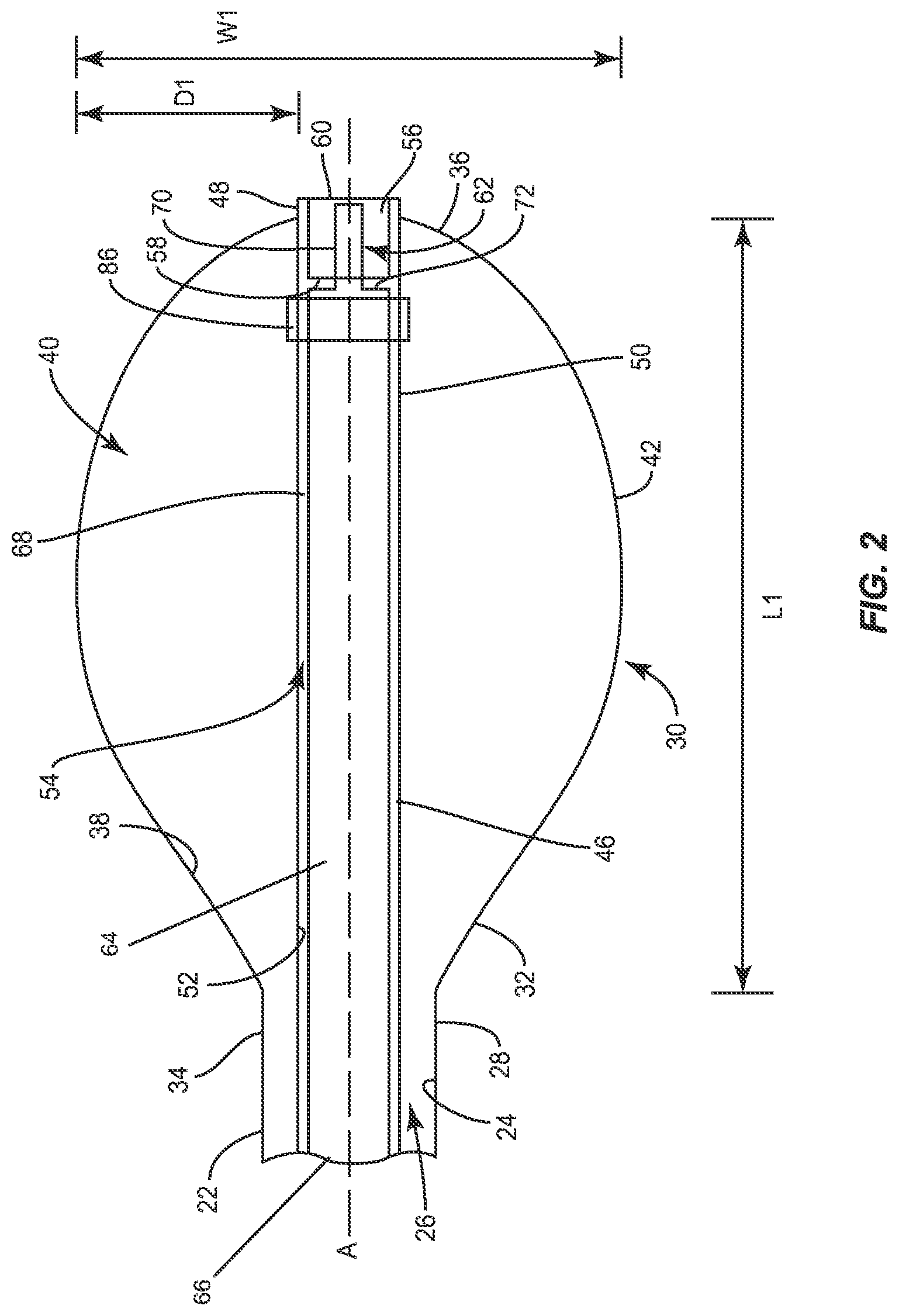 Patent US11771485 Figure 2 – Device for performing a surgical procedure and method