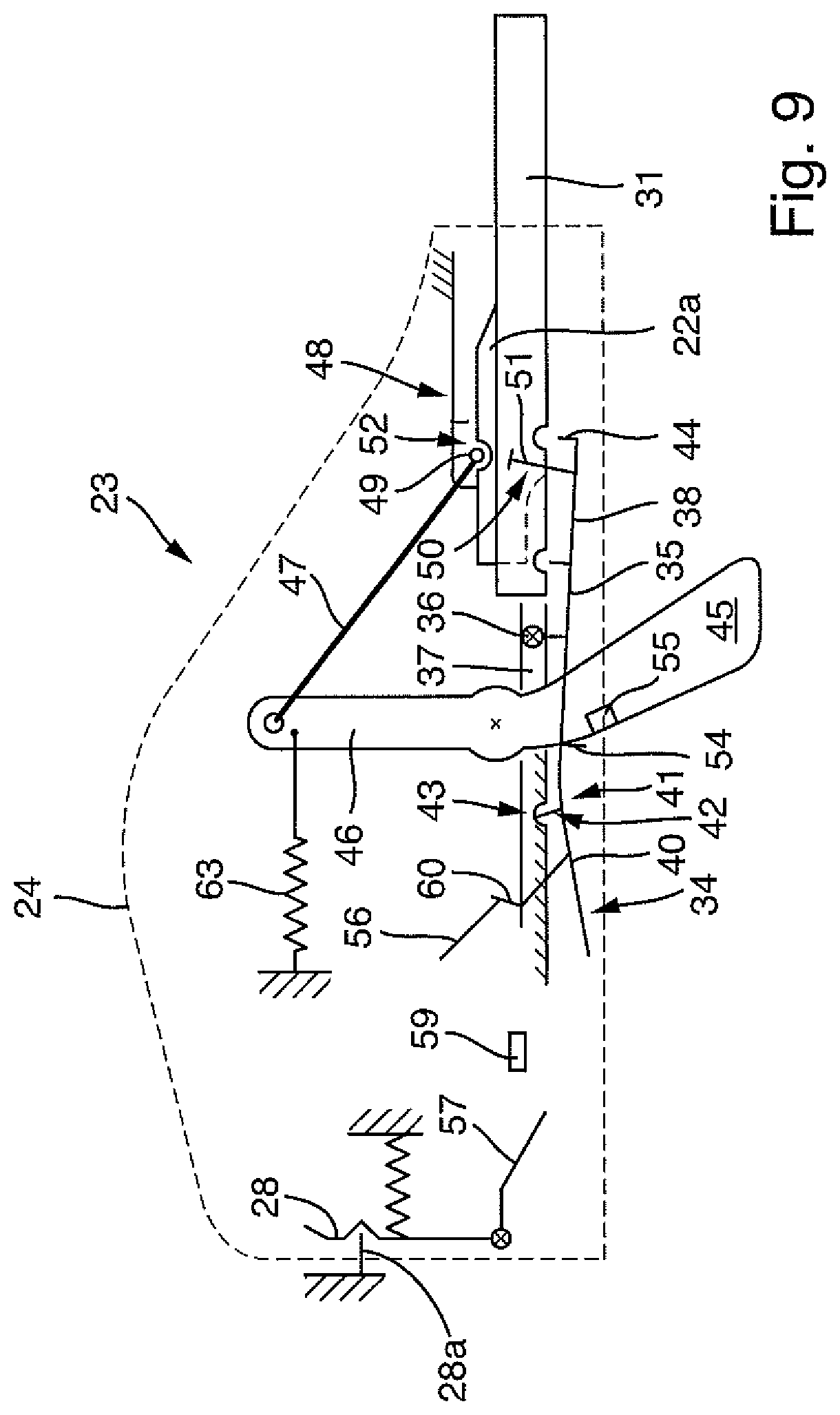 Patent US11771490 Figure 5 – Blade cartridge for a surgical instrument