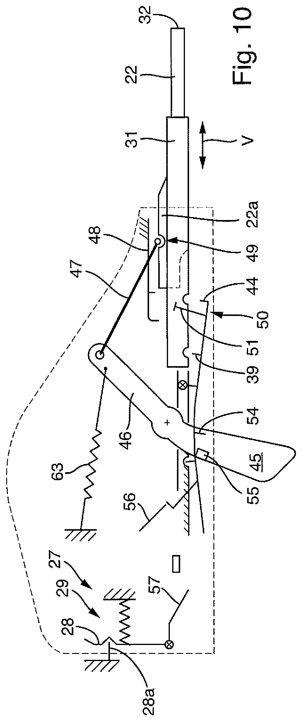 Patent US11771490 Figure 6 – Blade cartridge for a surgical instrument
