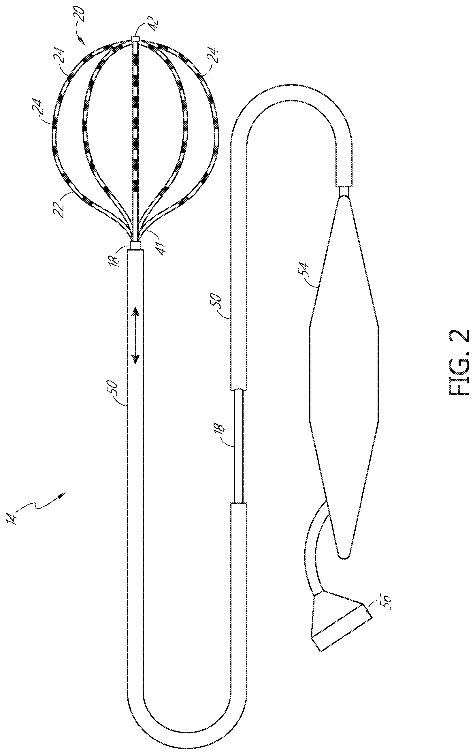 Patent US11771491 Figure 2 – Tissue mapping and treatment