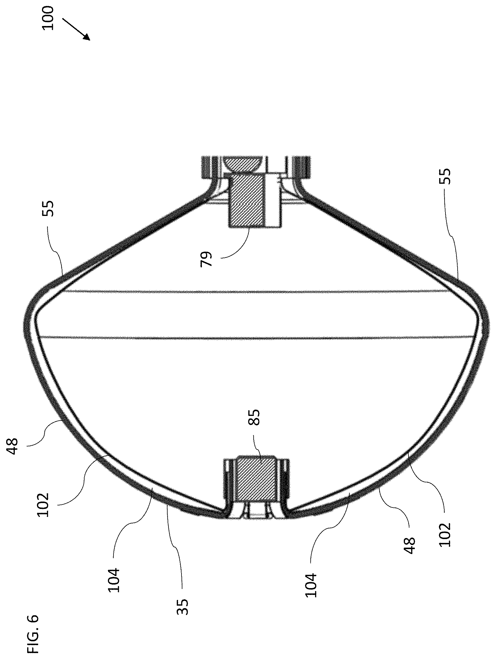 Patent US11771495 Figure 7 – Basket catheter with balloon
