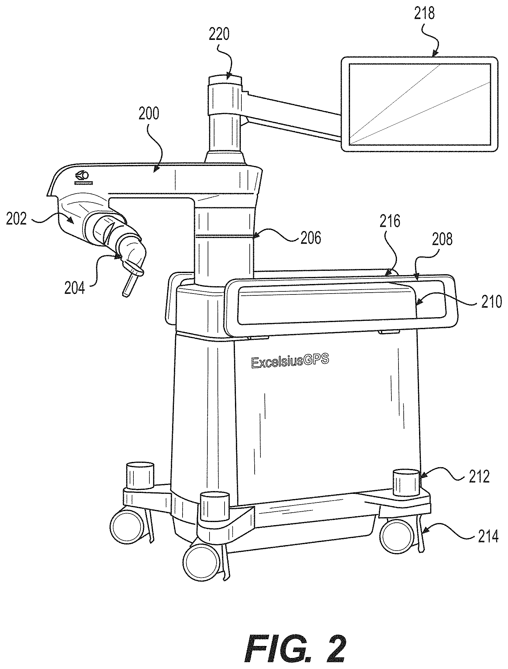 Patent US11771499 Figure 2 – Robot surgical platform