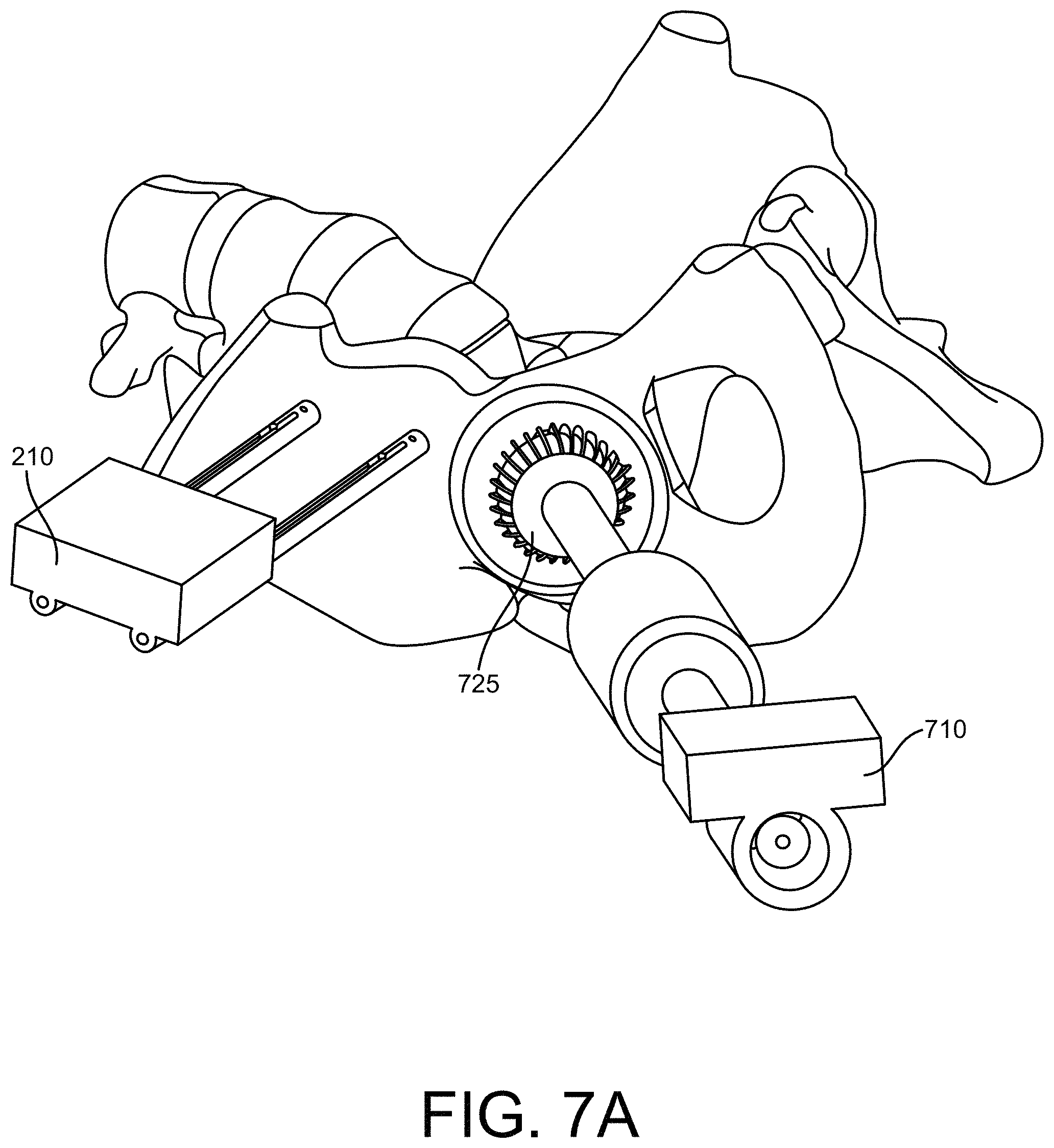 Patent US11771500 Figure 7 – Surgical navigation using a guide for instrumentation positioning
