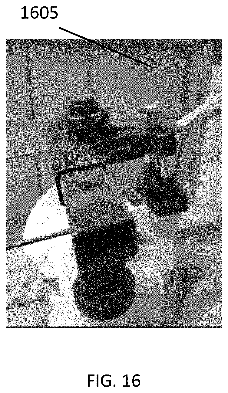 Patent US11771500 Figure 16 – Surgical navigation using a guide for instrumentation positioning