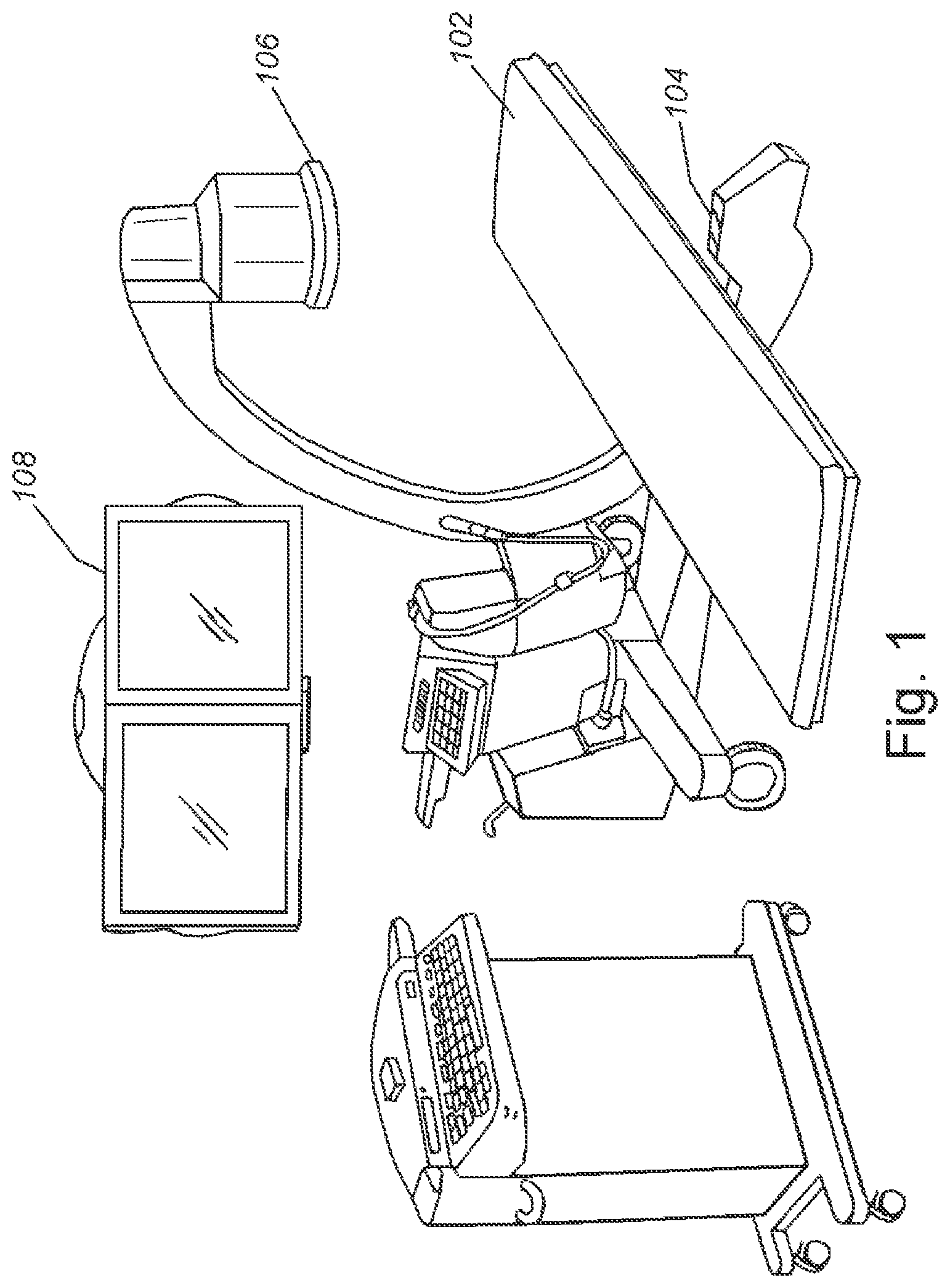 Patent US11771503 — Screen-mounted trajectory and aiming guide for use with fluoroscopy — Figure 1