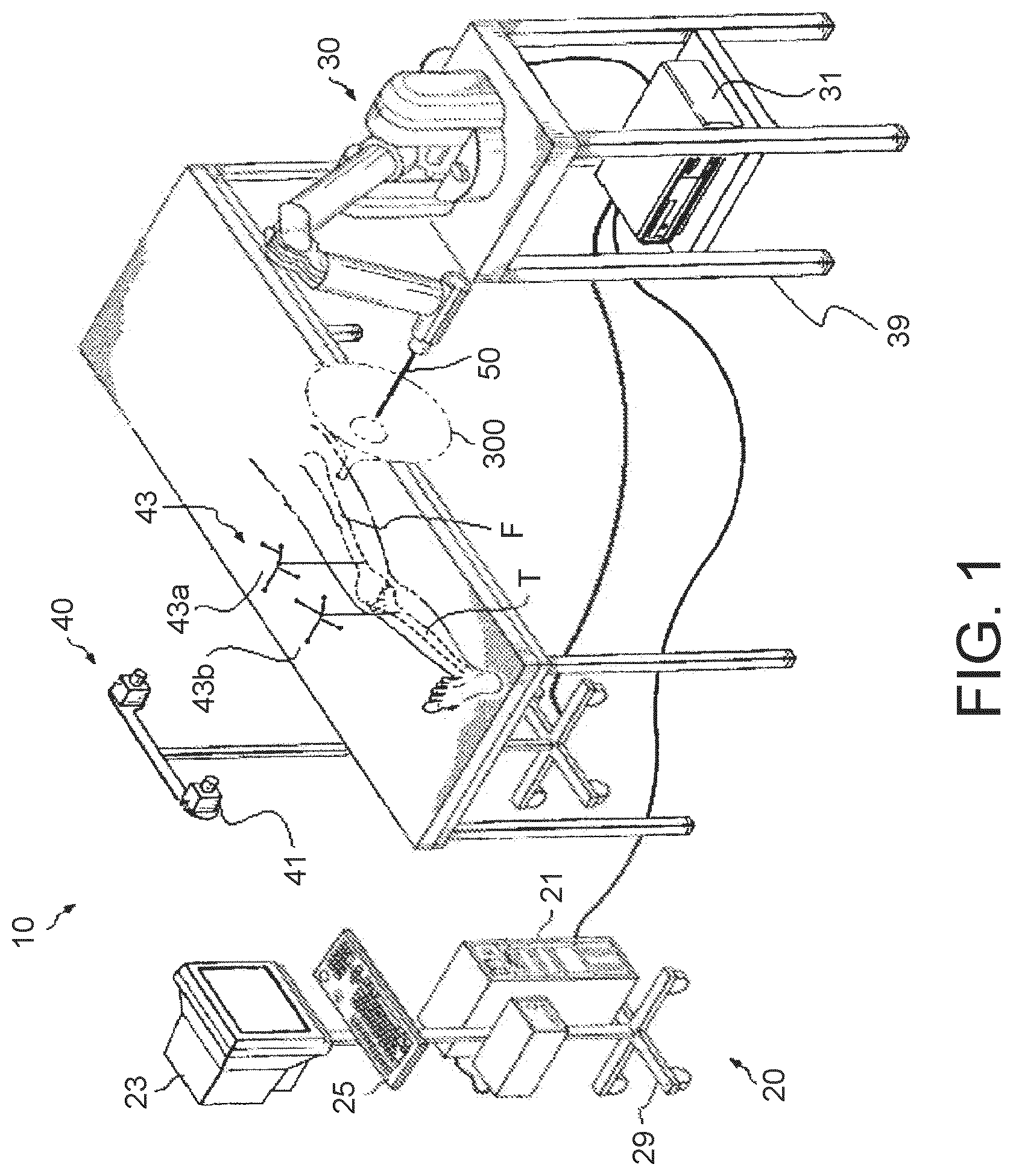 Patent US11771504 Figure 1 – Surgical system with base and arm tracking